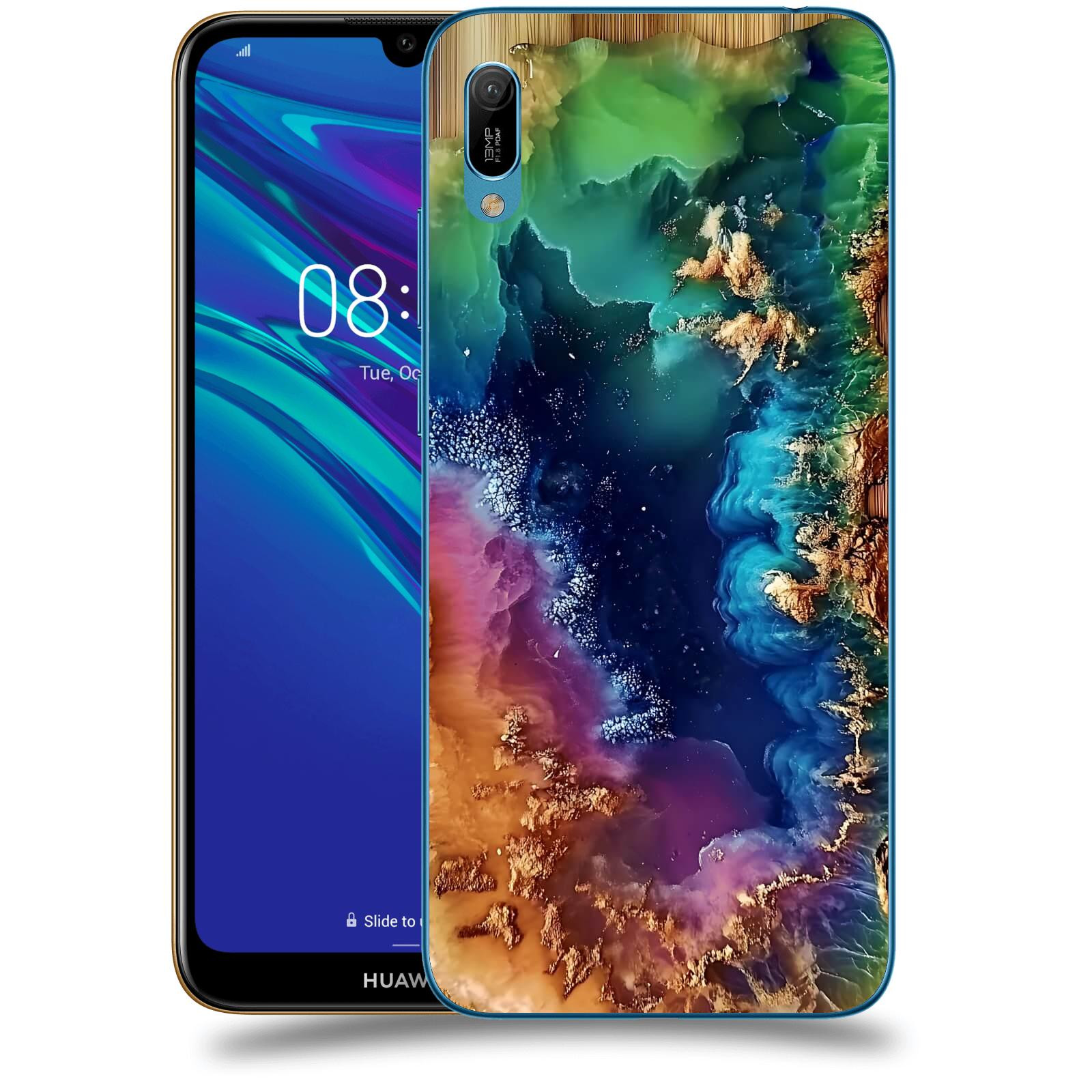 ACOVER Kryt na mobil Huawei Y6 2019 - Krystalická energie