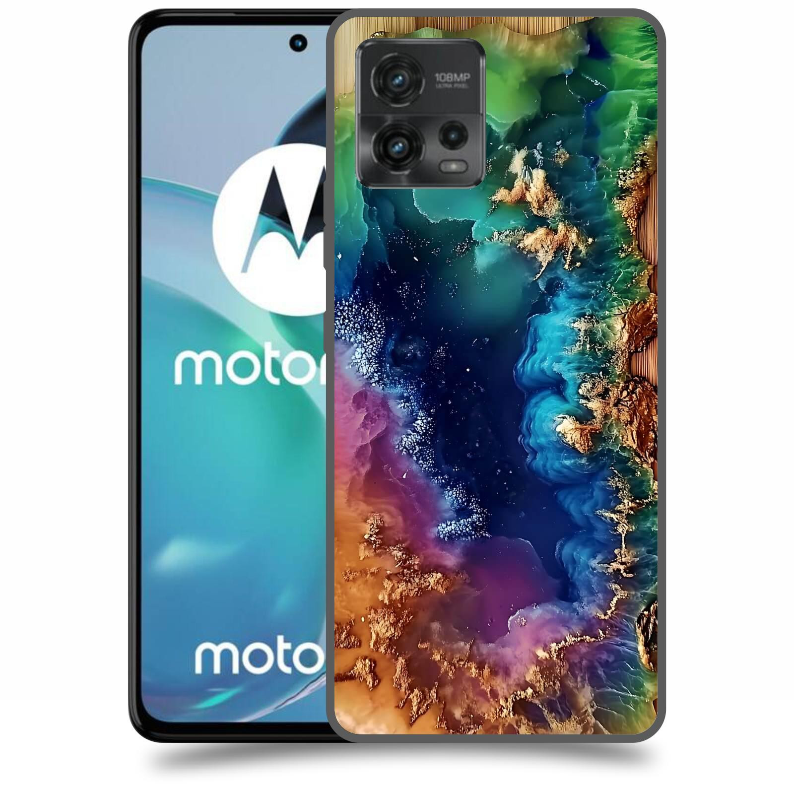 ACOVER Kryt na mobil Motorola Moto G72 - Krystalická energie