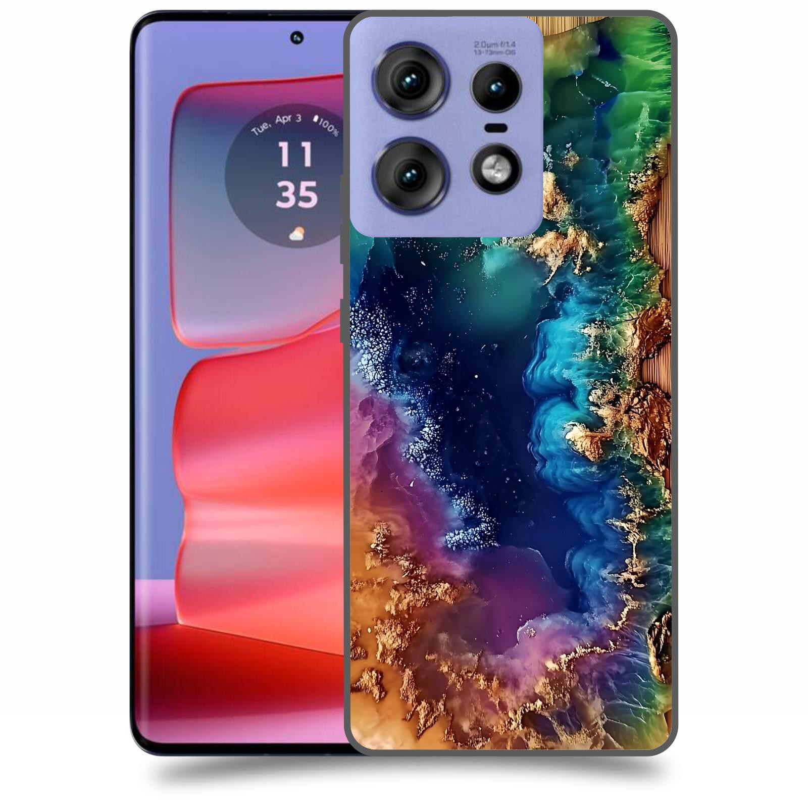 ACOVER Kryt na mobil Motorola Edge 50 Pro - Krystalická energie