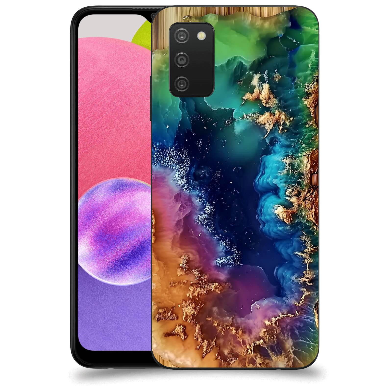 ACOVER Kryt na mobil Samsung Galaxy A03s A037G - Krystalická energie