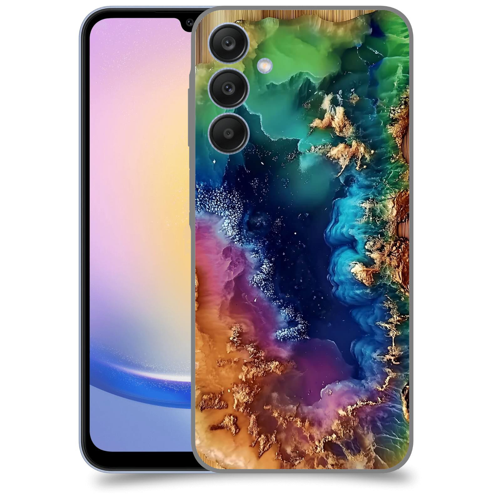 ACOVER Kryt na mobil Samsung Galaxy A25 5G - Krystalická energie