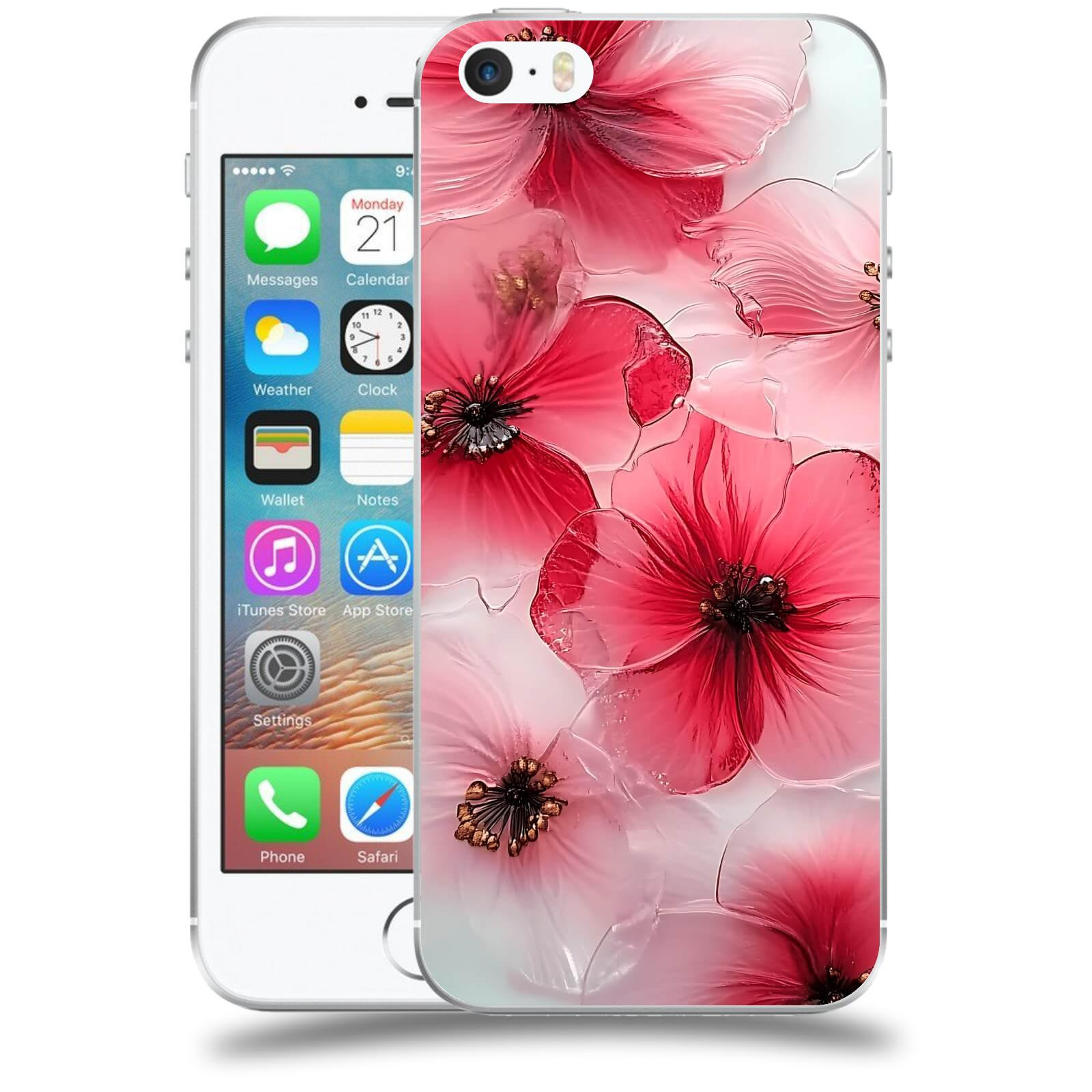 ACOVER Kryt na mobil Apple iPhone 5/5S/SE - Křehká elegance