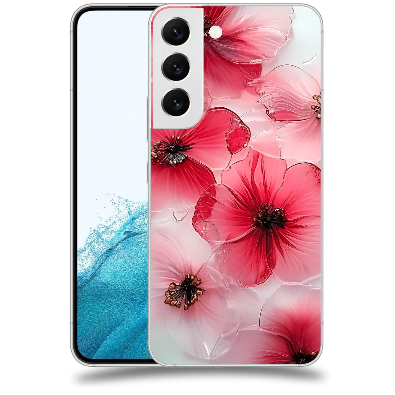 ACOVER Kryt na mobil Samsung Galaxy S22 5G - Křehká elegance