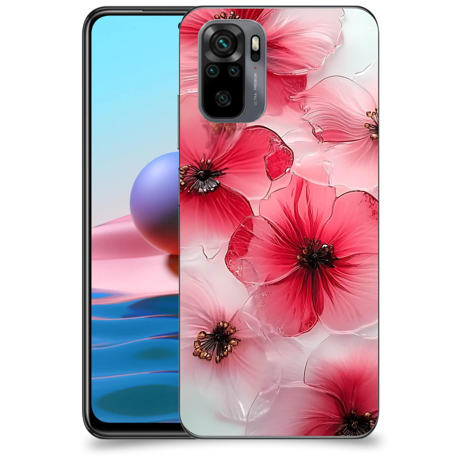 ACOVER Kryt na mobil Xiaomi Redmi Note 10 - Křehká elegance