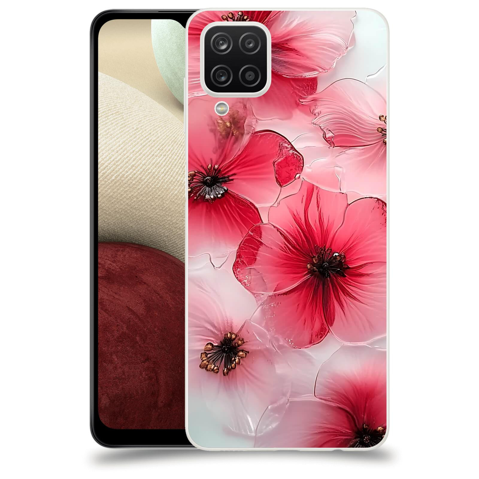 ACOVER Kryt na mobil Samsung Galaxy A12 A125F - Křehká elegance