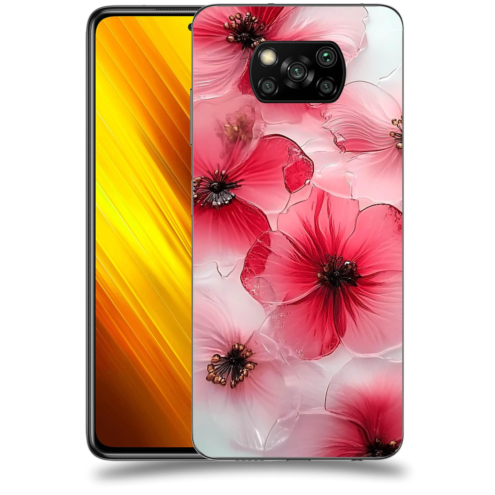 ACOVER Kryt na mobil Xiaomi Poco X3 - Křehká elegance