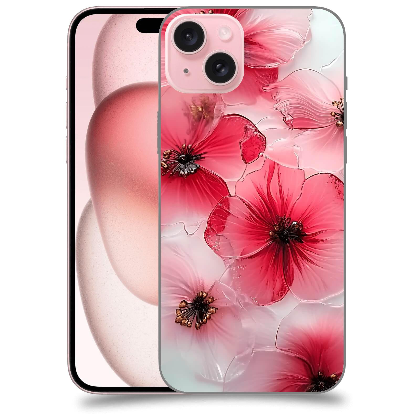 ACOVER Kryt na mobil Apple iPhone 15 plus - Křehká elegance