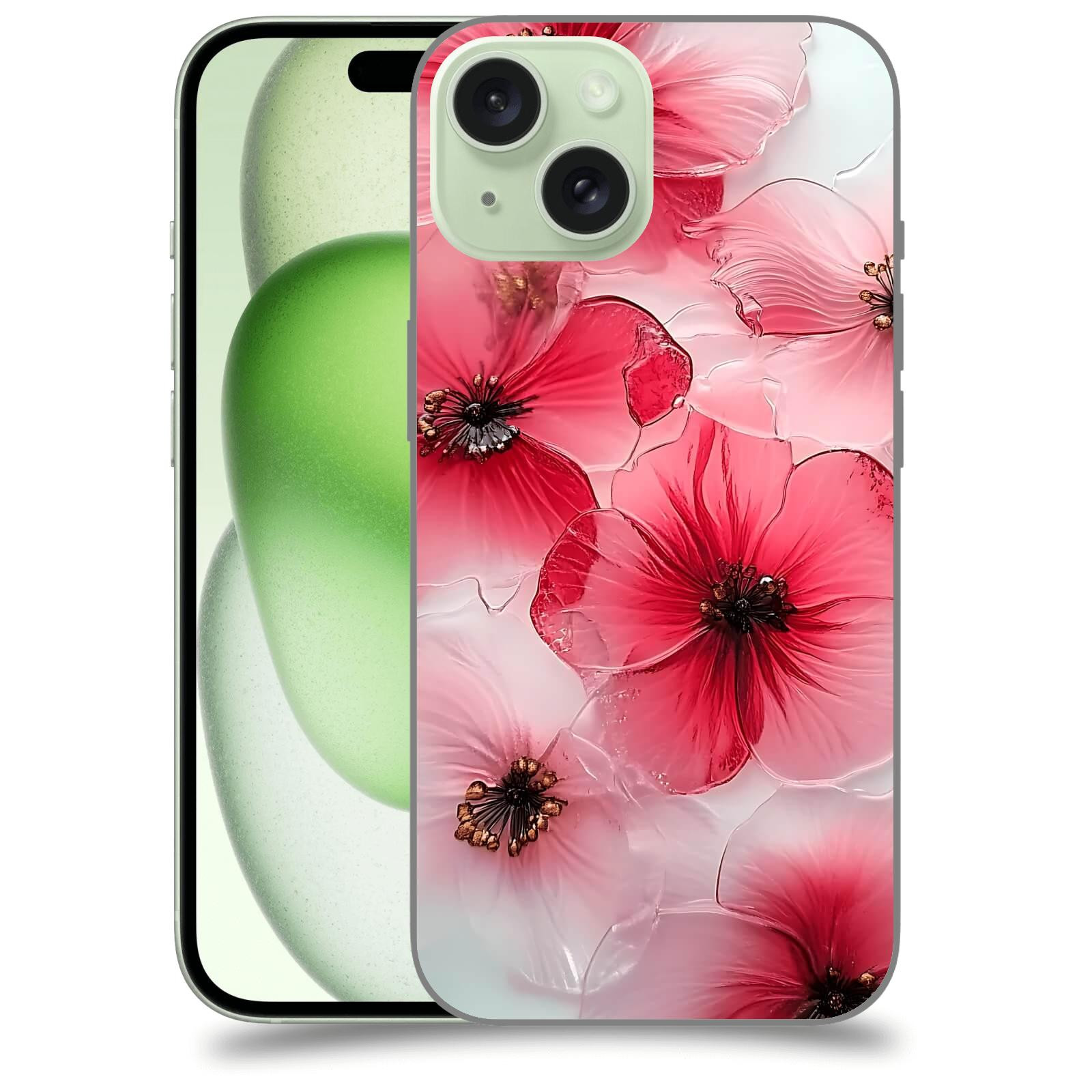 ACOVER Kryt na mobil Apple iPhone 15 - Křehká elegance