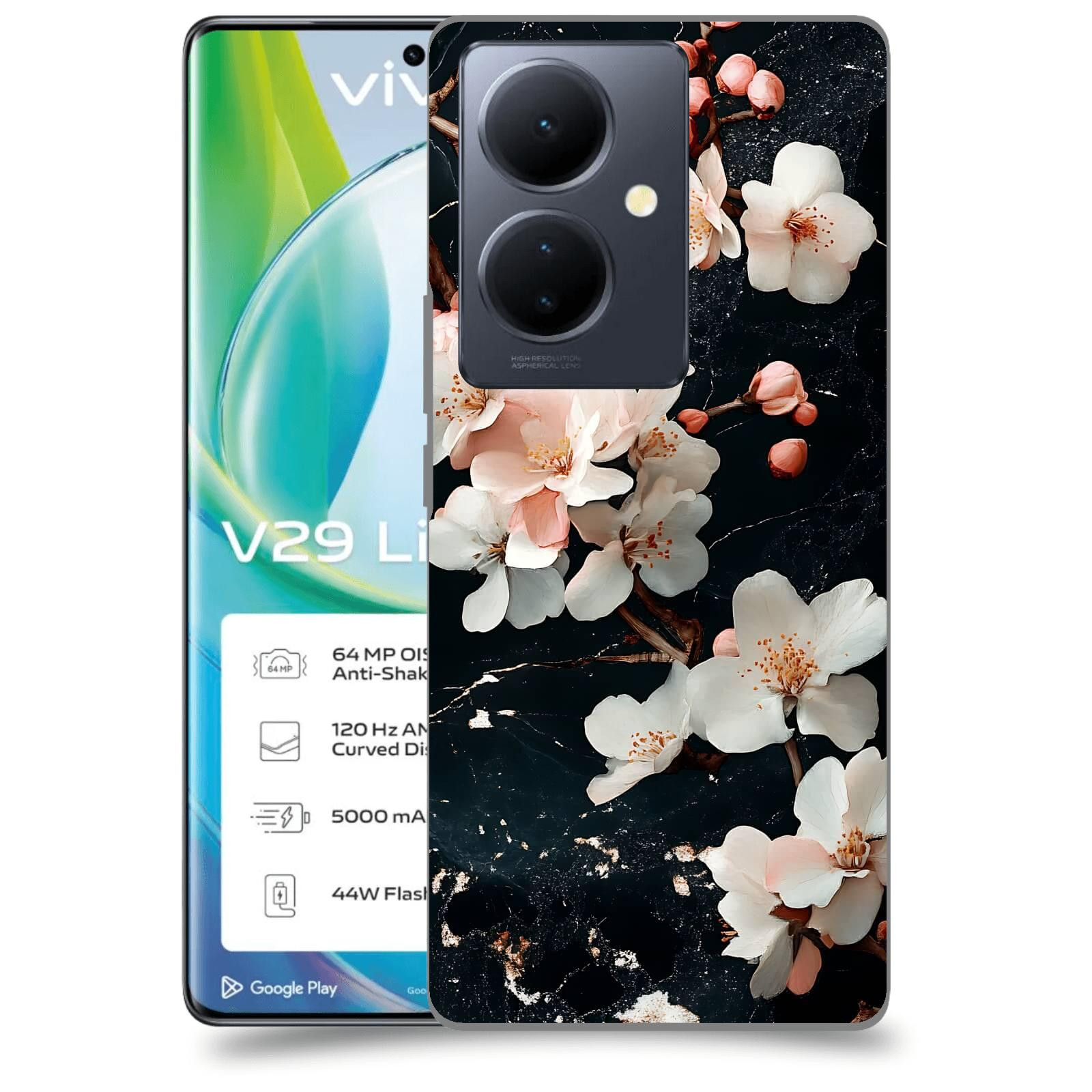 ACOVER Kryt na mobil VIVO V29 Lite 5G - Křehká hloubka