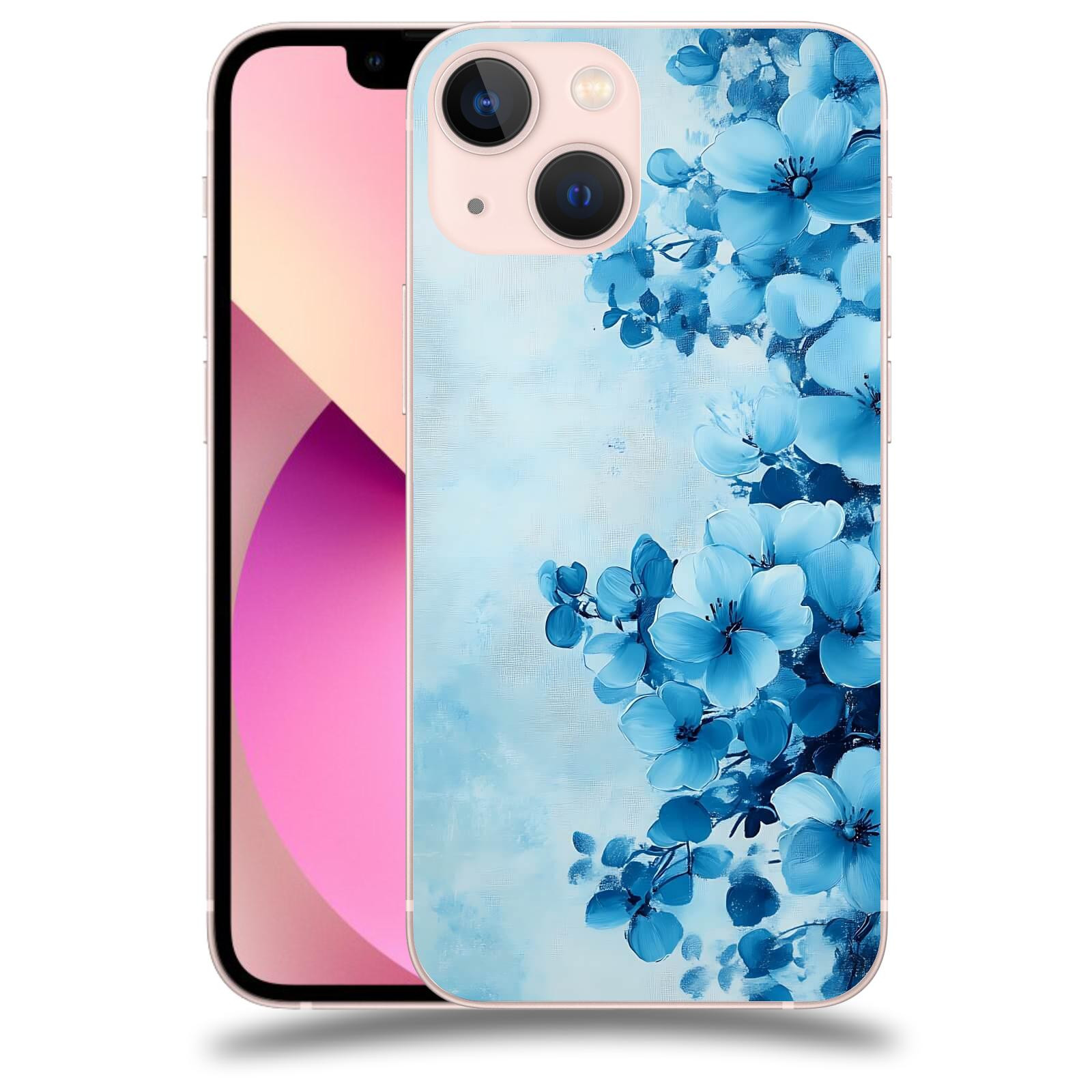 ACOVER Kryt na mobil Apple iPhone 13 mini - Květinová malba