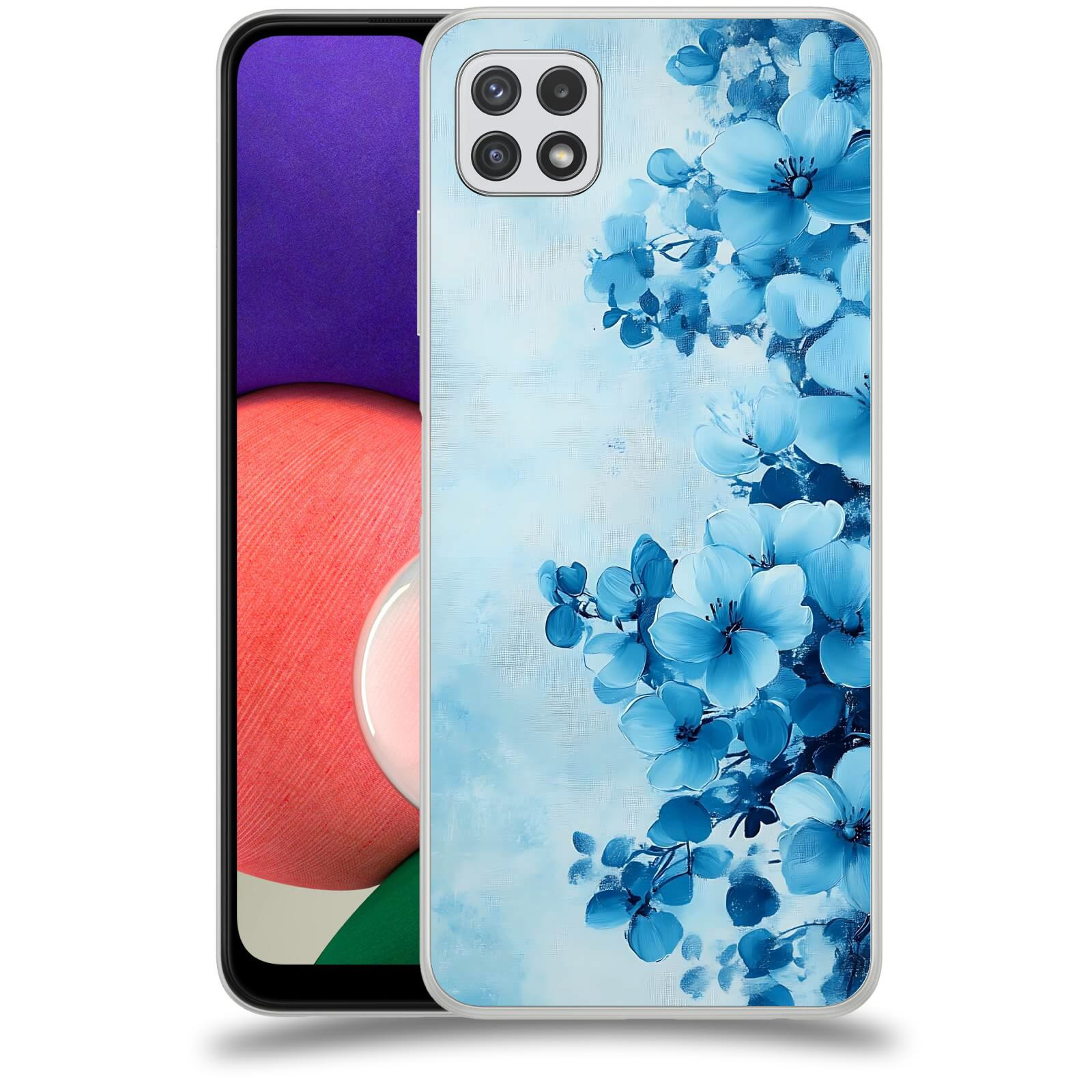 ACOVER Kryt na mobil Samsung Galaxy A22 A225F - Květinová malba
