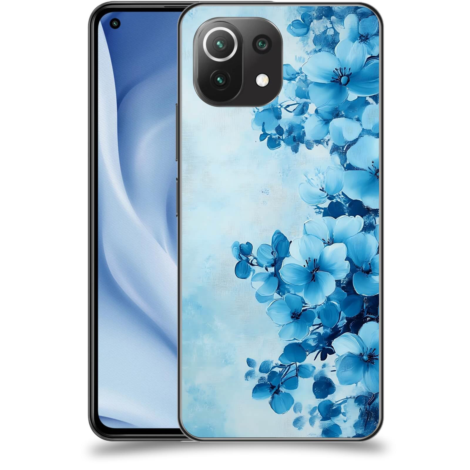 ACOVER Kryt na mobil Xiaomi Mi 11 Lite - Květinová malba