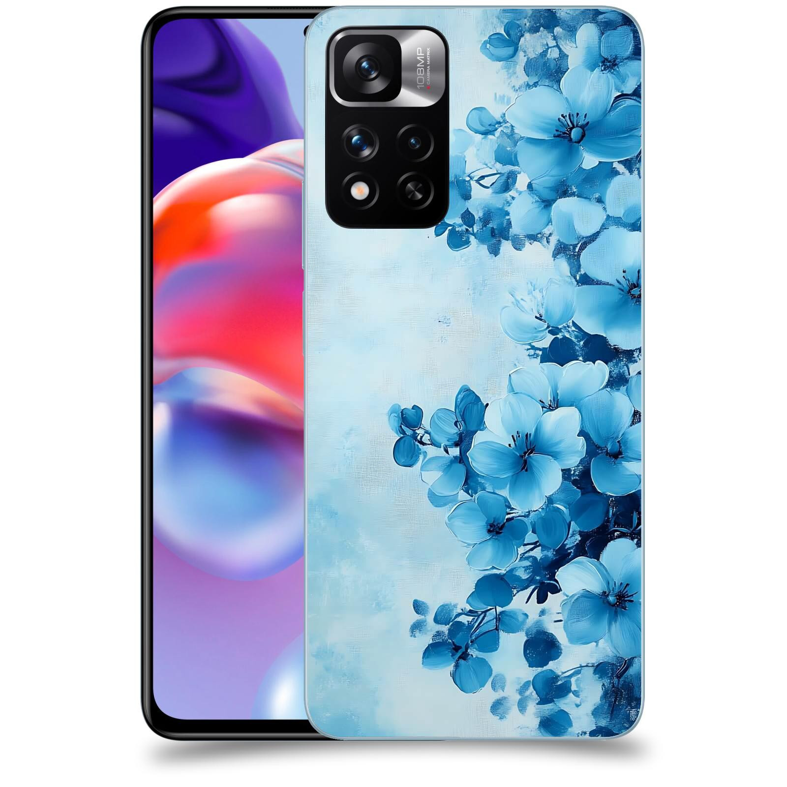 ACOVER Kryt na mobil Xiaomi Redmi Note 11 Pro+ 5G - Květinová malba
