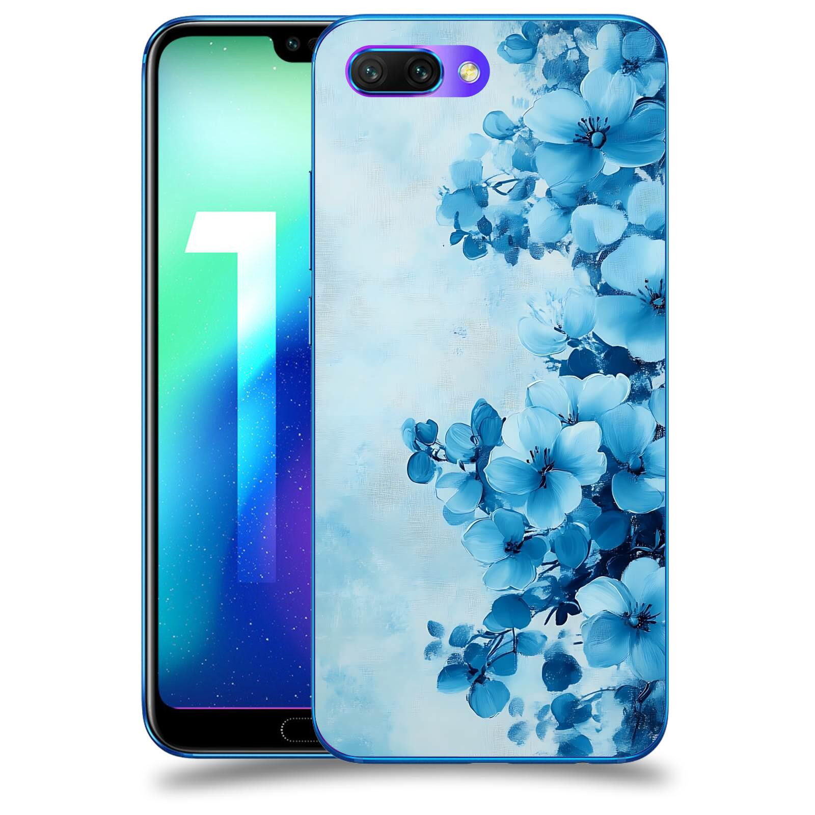 ACOVER Kryt na mobil Honor 10 - Květinová malba