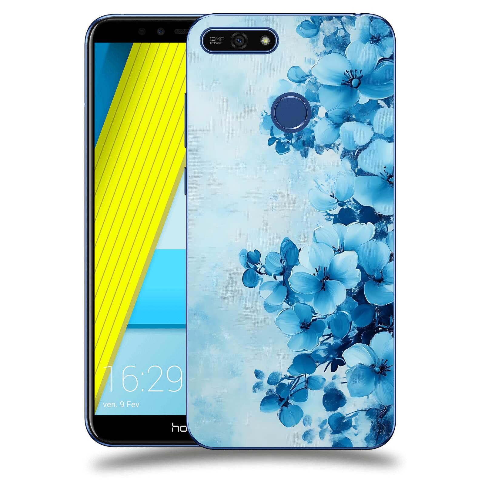 ACOVER Kryt na mobil Honor 7A - Květinová malba