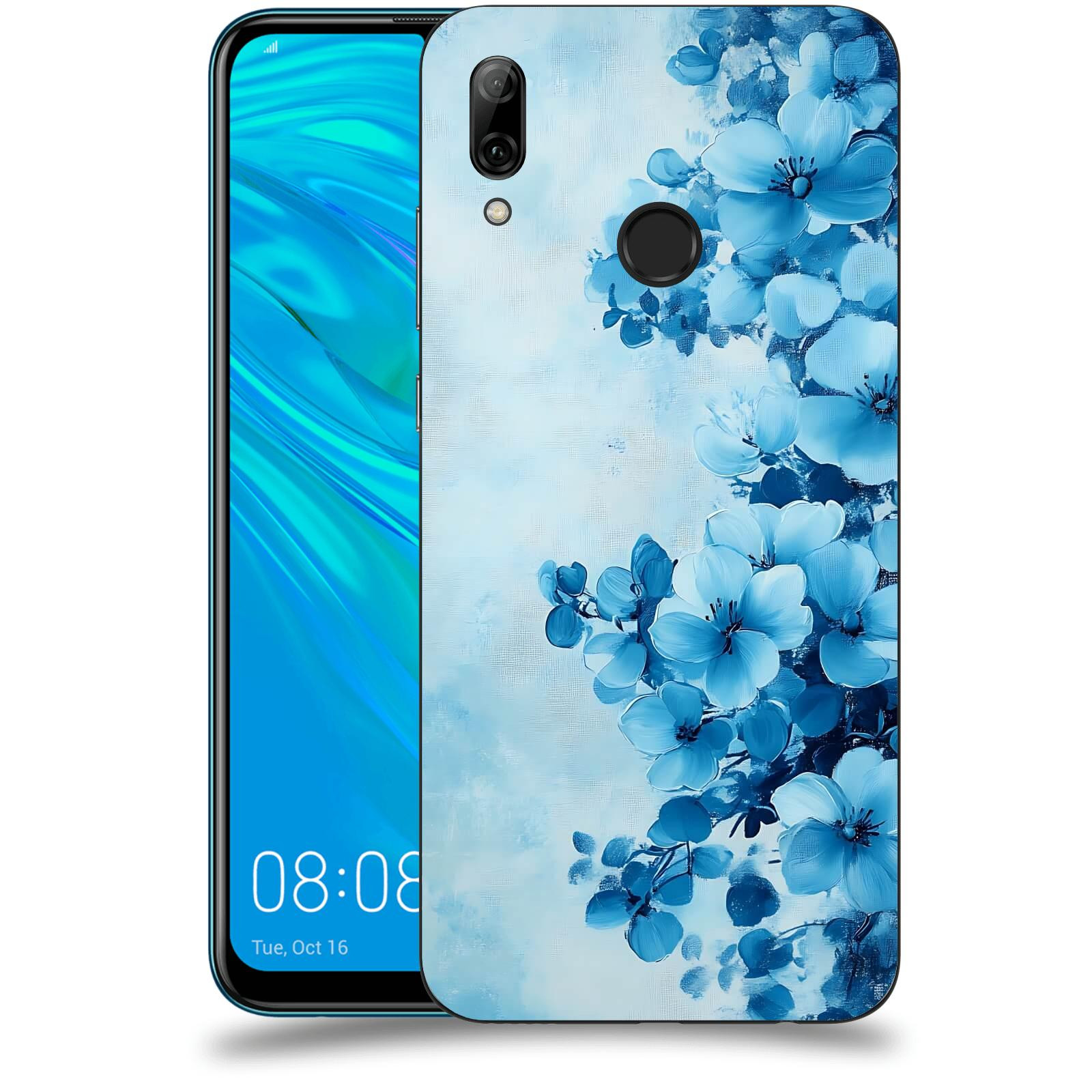 ACOVER Kryt na mobil Huawei P Smart 2019 - Květinová malba