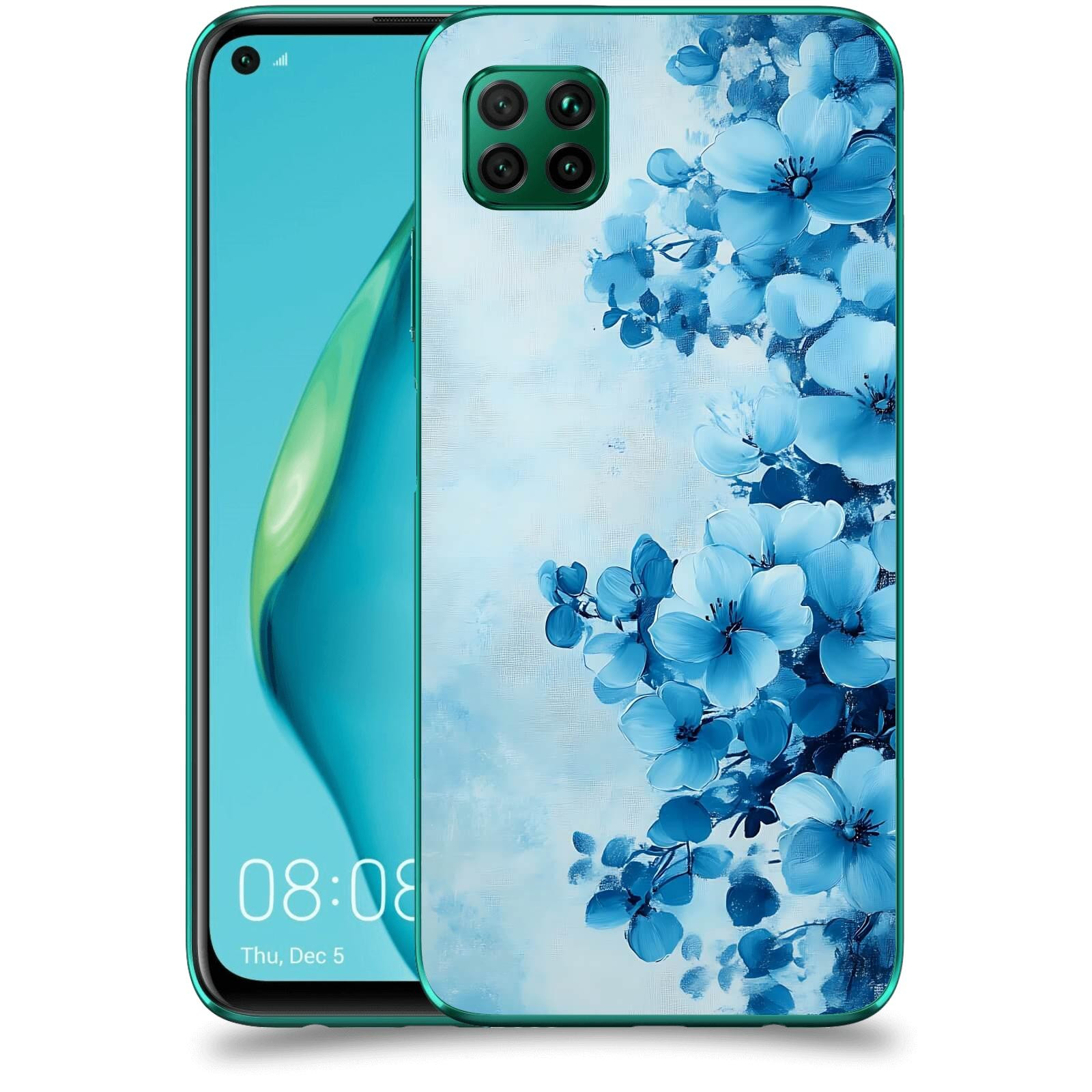 ACOVER Kryt na mobil Huawei P40 Lite - Květinová malba