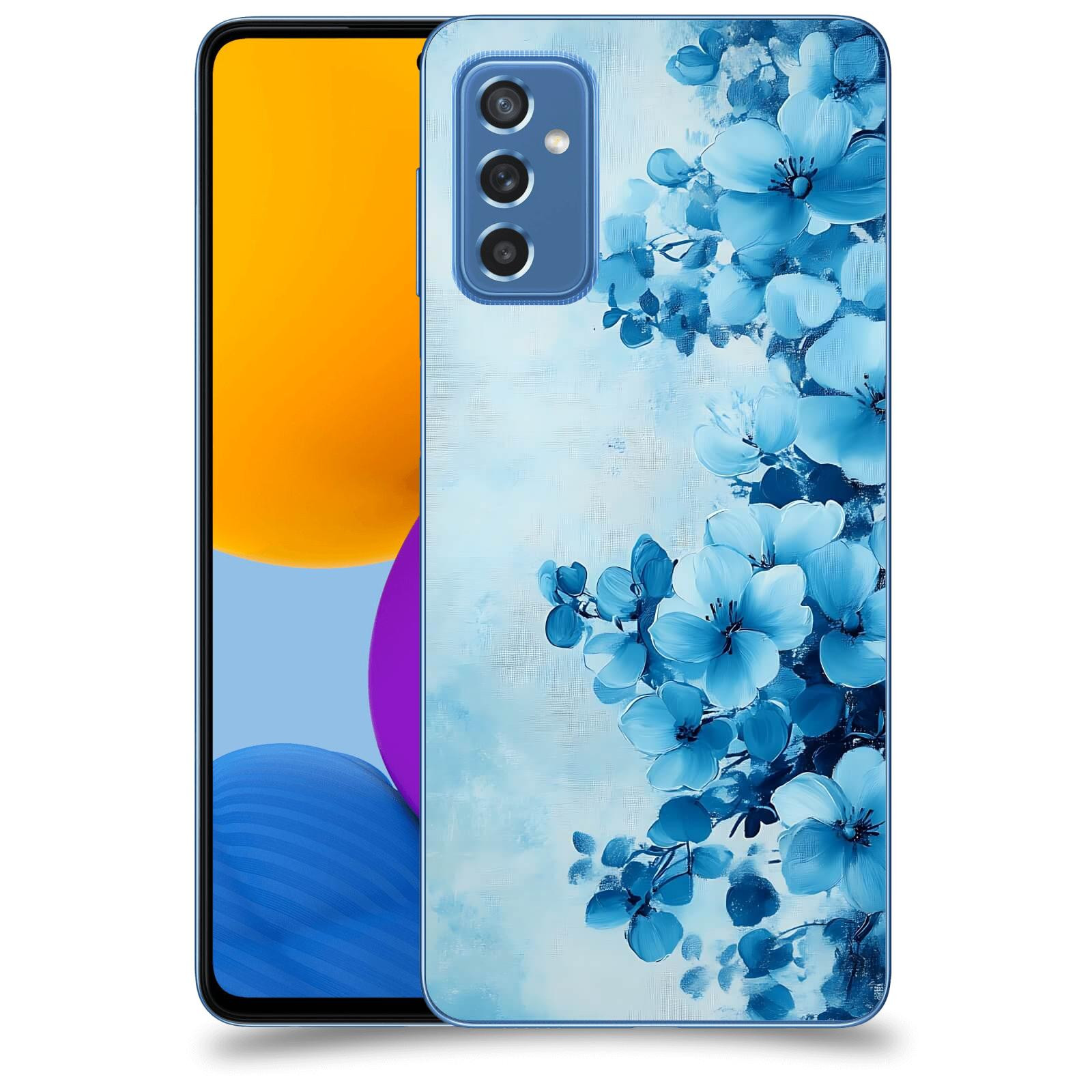 ACOVER Kryt na mobil Samsung Galaxy M52 5G - Květinová malba