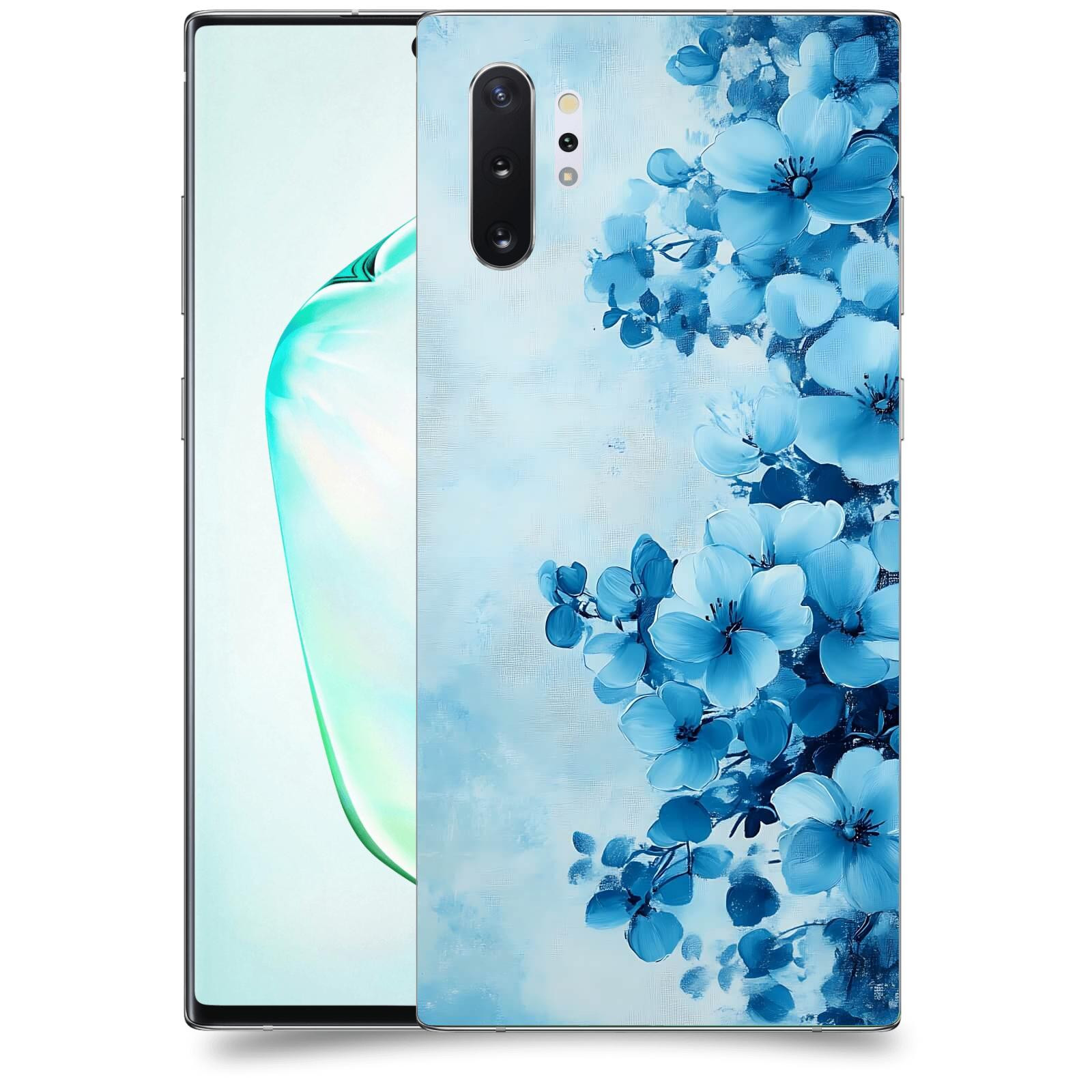 ACOVER Kryt na mobil Samsung Galaxy Note 10+ N975F - Květinová malba