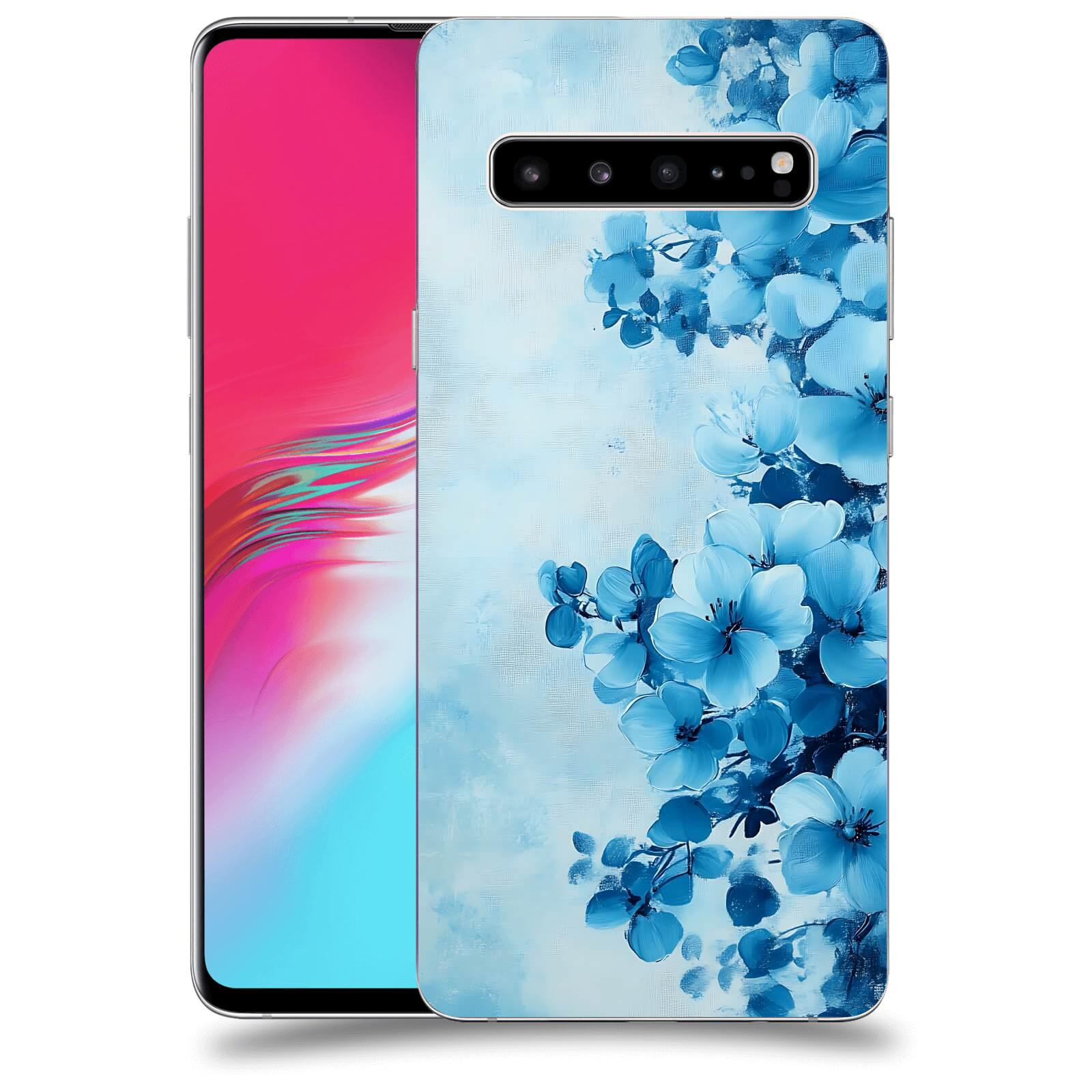 ACOVER Kryt na mobil Samsung Galaxy S10 G973 - Květinová malba
