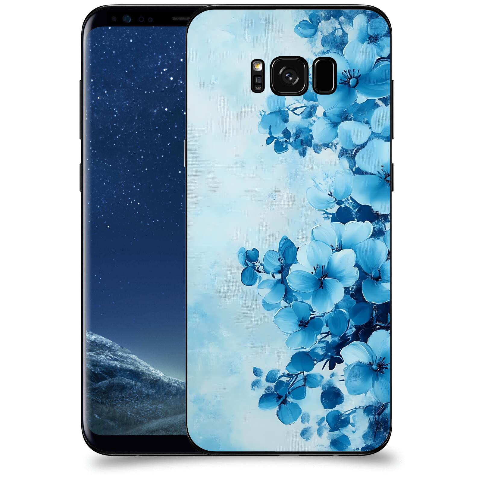 ACOVER Kryt na mobil Samsung Galaxy S8+ G955F - Květinová malba