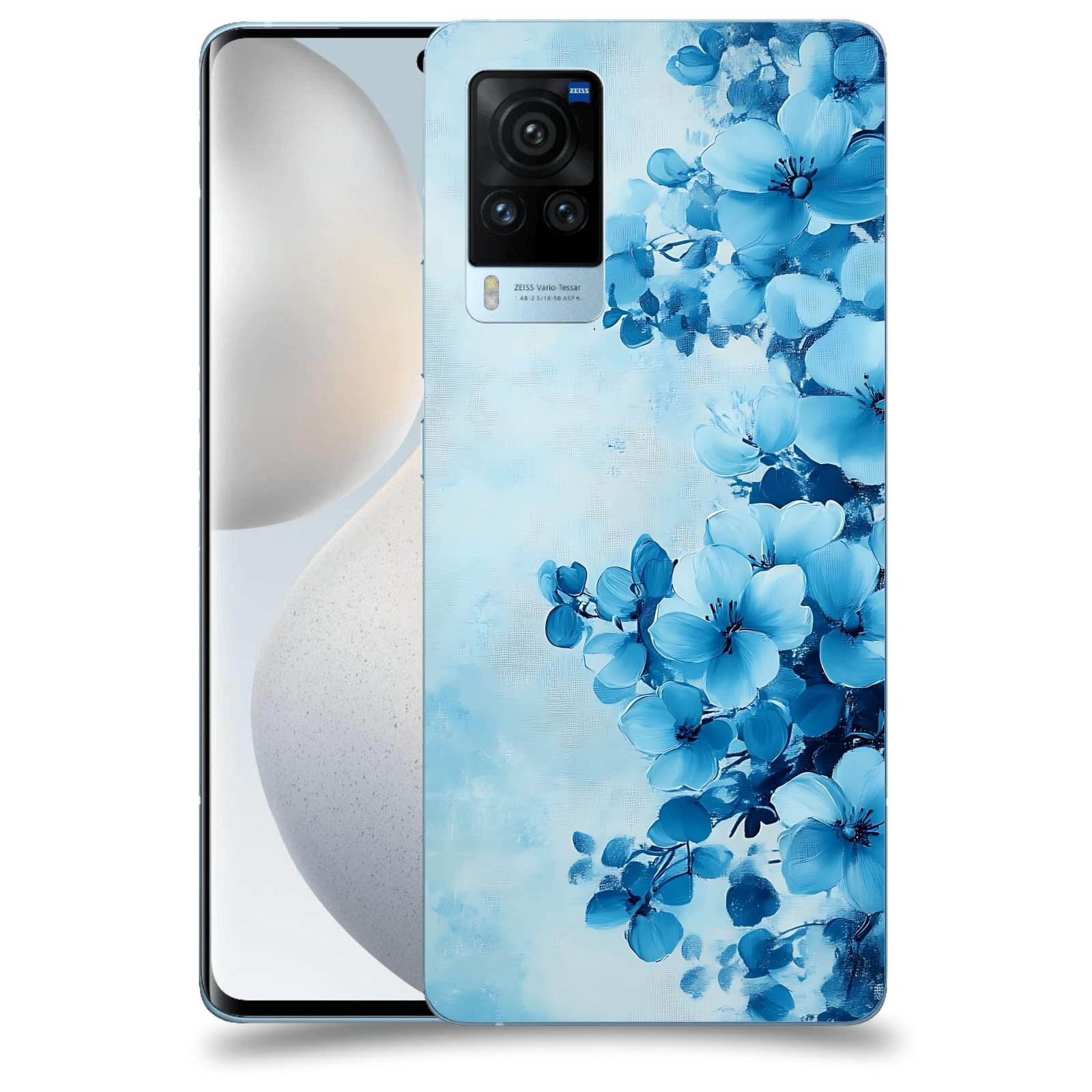 ACOVER Kryt na mobil Vivo X60 Pro 5G - Květinová malba