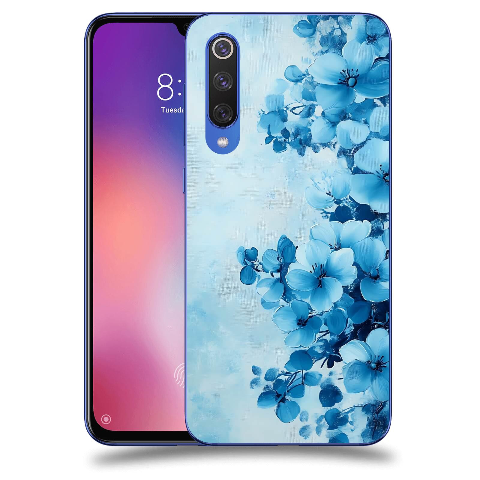 ACOVER Kryt na mobil Xiaomi Mi 9 SE - Květinová malba