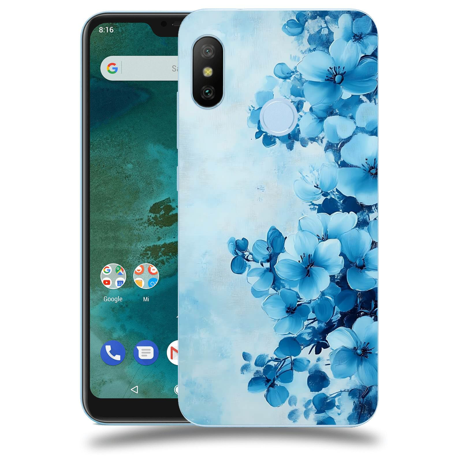 ACOVER Kryt na mobil Xiaomi Mi A2 Lite - Květinová malba