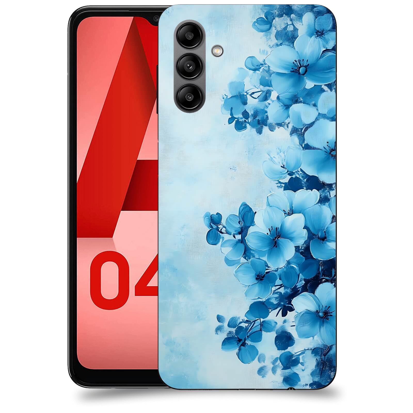 ACOVER Kryt na mobil Samsung Galaxy A04s - Květinová malba