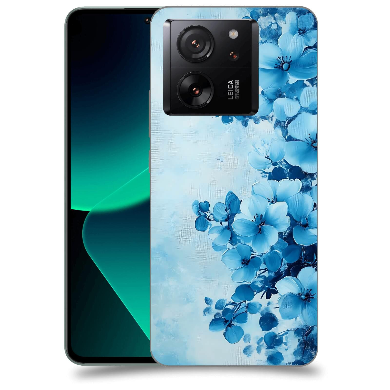 ACOVER Kryt na mobil Xiaomi 13T pro - Květinová malba