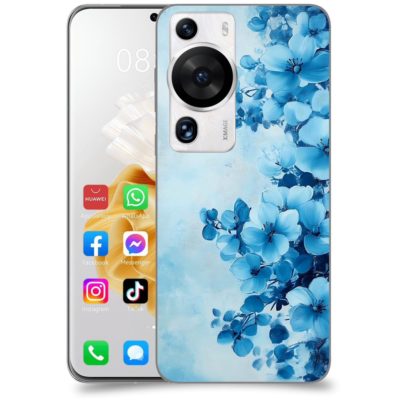 ACOVER Kryt na mobil Huawei P60 Pro - Květinová malba