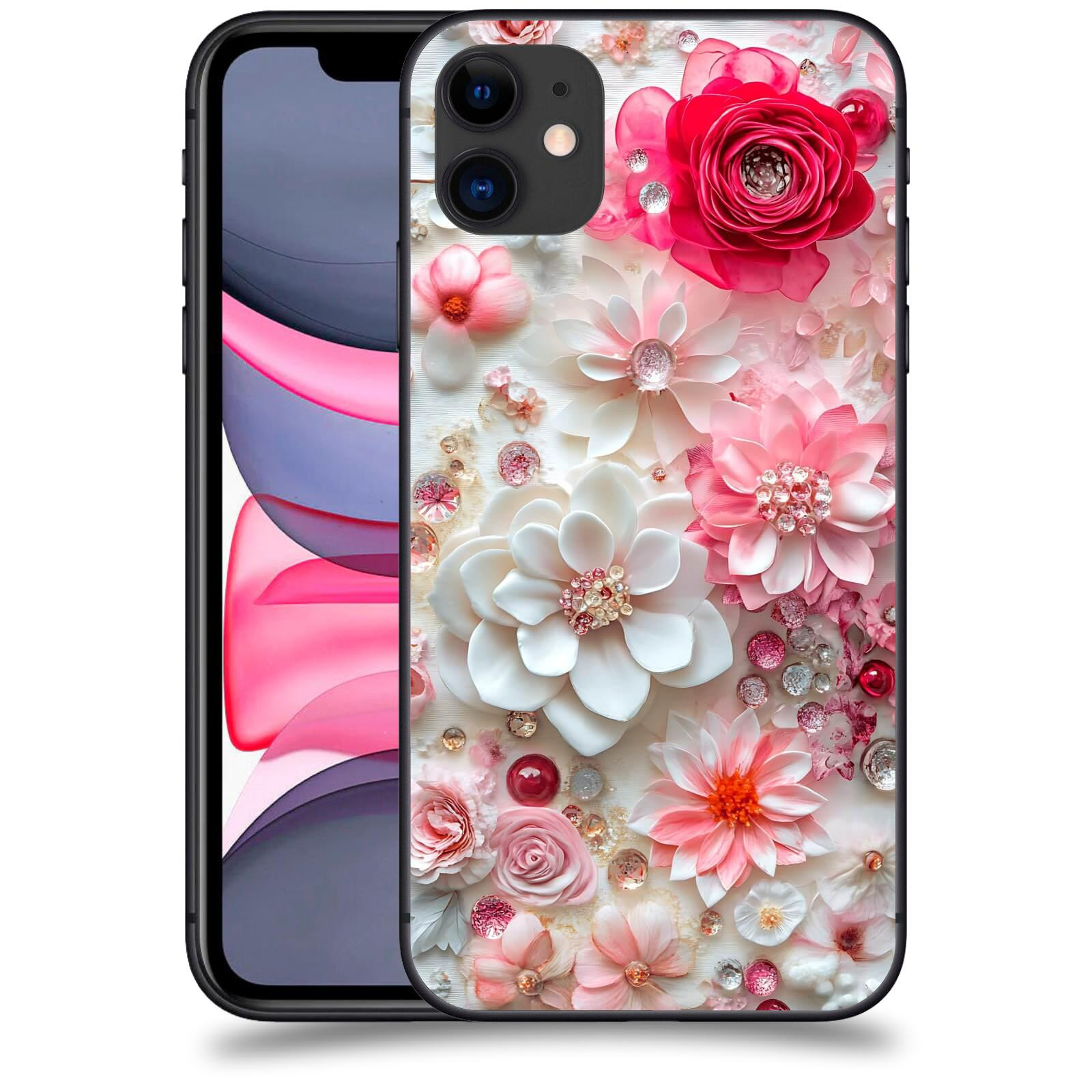 ACOVER Kryt na mobil Apple iPhone 11 - Květinový luxus
