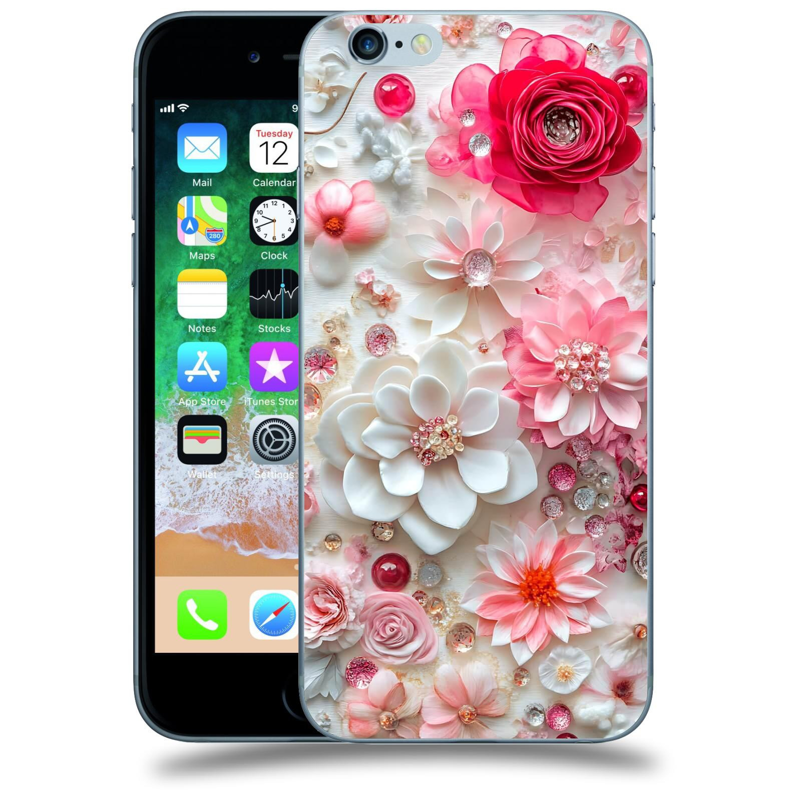 ACOVER Kryt na mobil Apple iPhone 6/6S - Květinový luxus