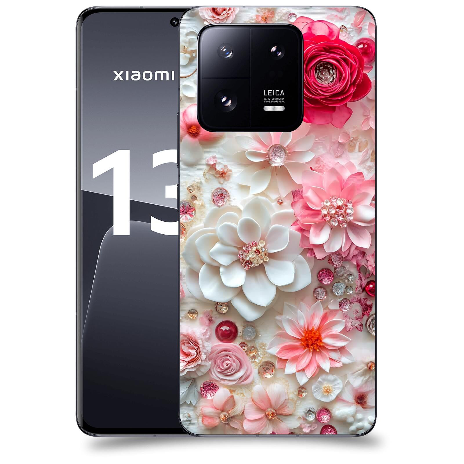 ACOVER Kryt na mobil Xiaomi 13 Pro - Květinový luxus