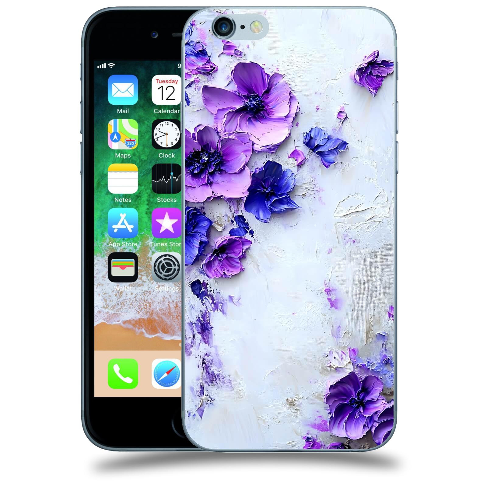 ACOVER Kryt na mobil Apple iPhone 6/6S - Malířská něha