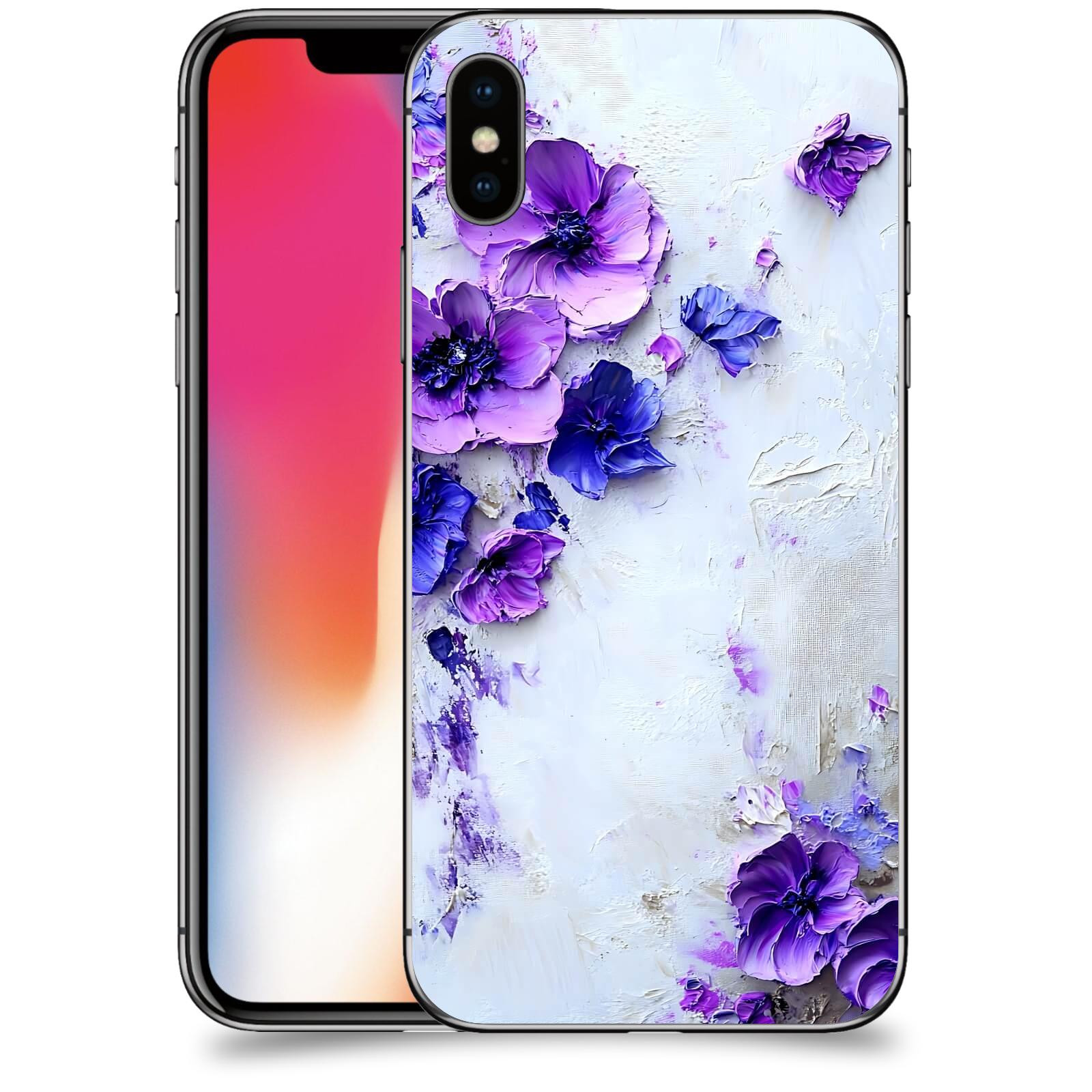 ACOVER Kryt na mobil Apple iPhone X/XS - Malířská něha