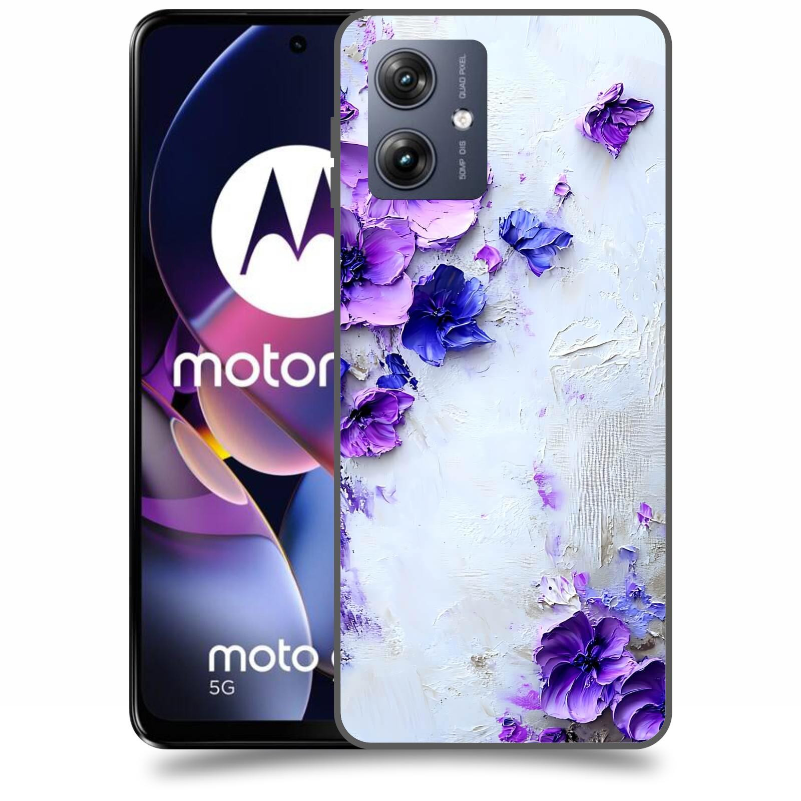 ACOVER Kryt na mobil Motorola Moto G54 5G - Malířská něha