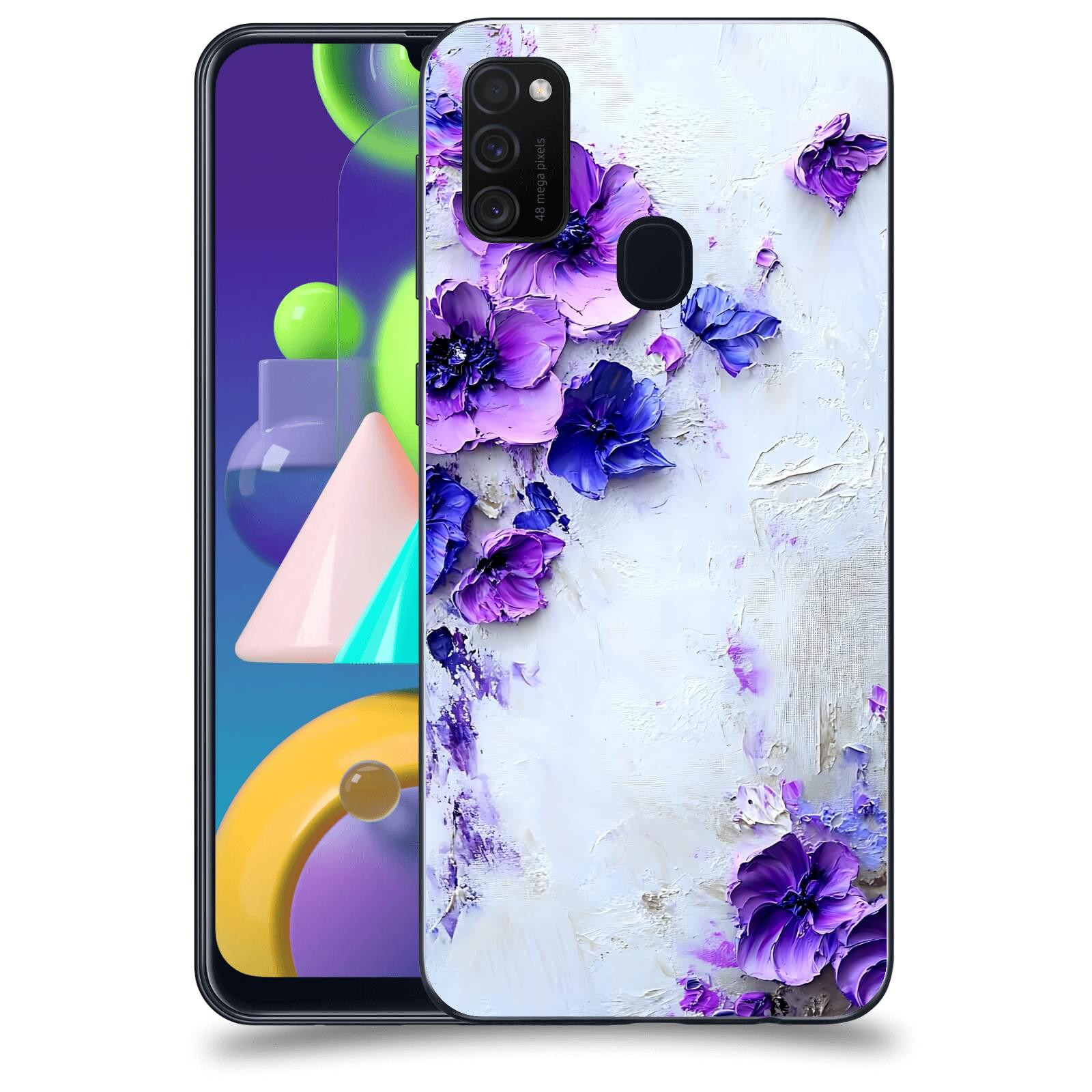 ACOVER Kryt na mobil Samsung Galaxy M21 M215F - Malířská něha