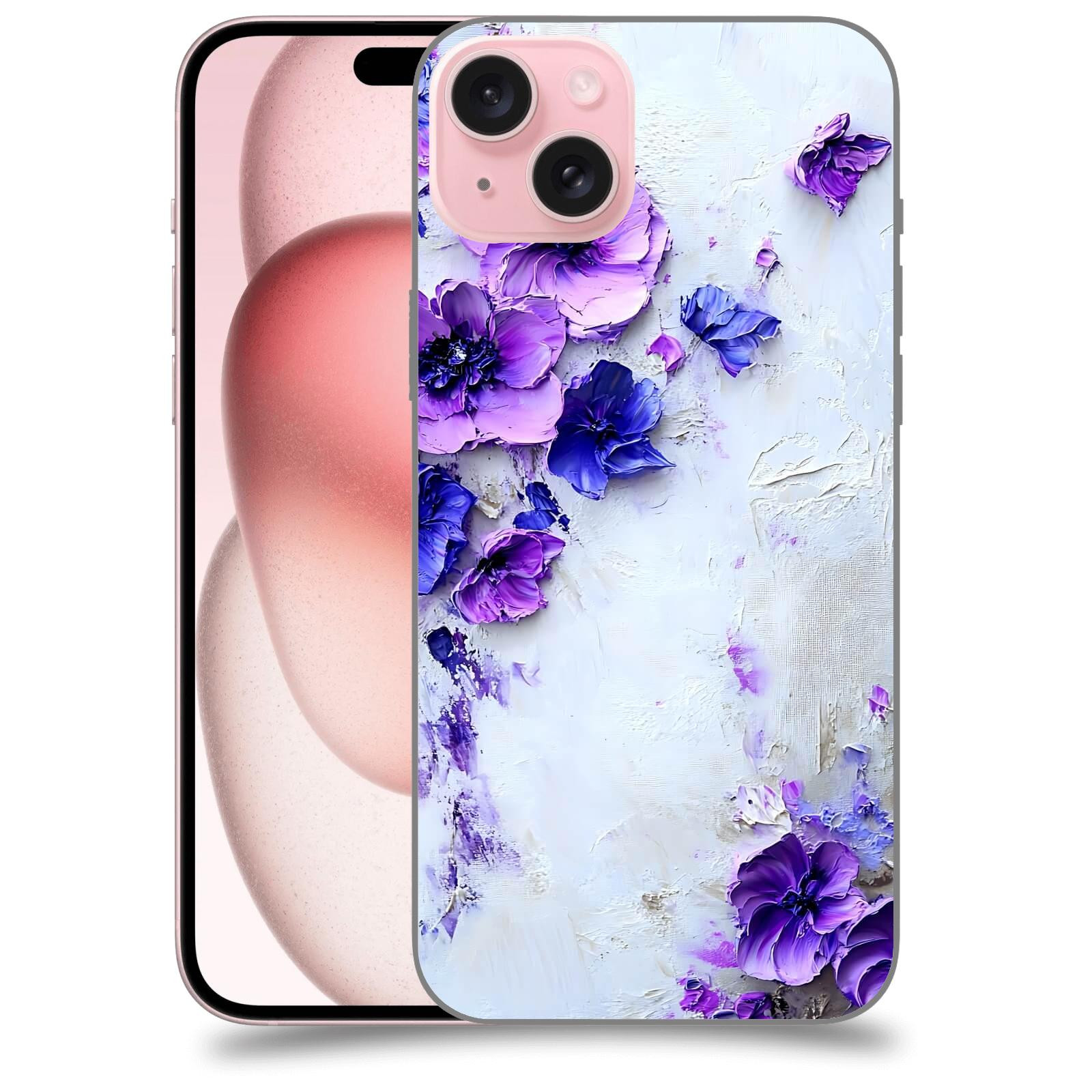 ACOVER Kryt na mobil Apple iPhone 15 plus - Malířská něha