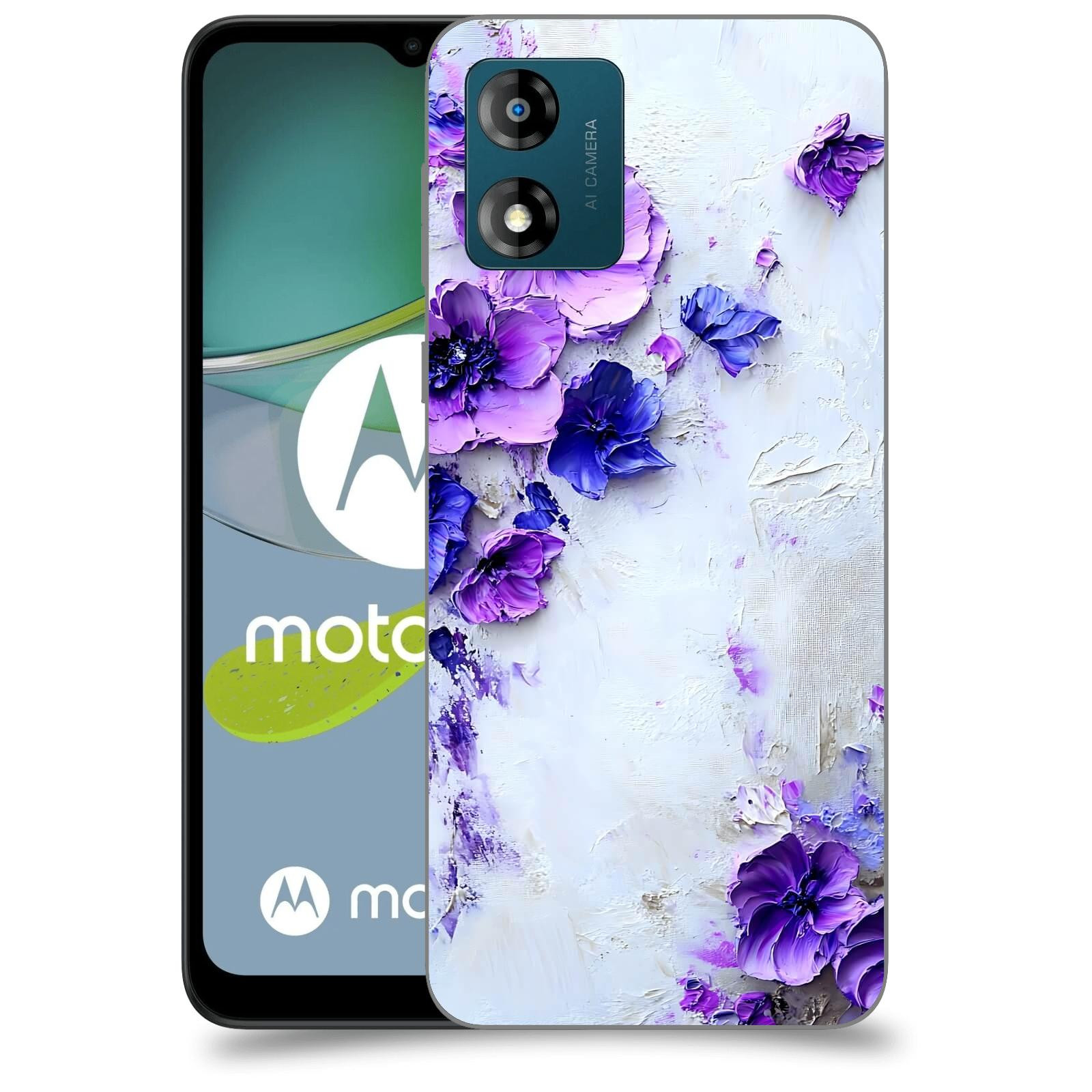 ACOVER Kryt na mobil Motorola Moto E13 - Malířská něha