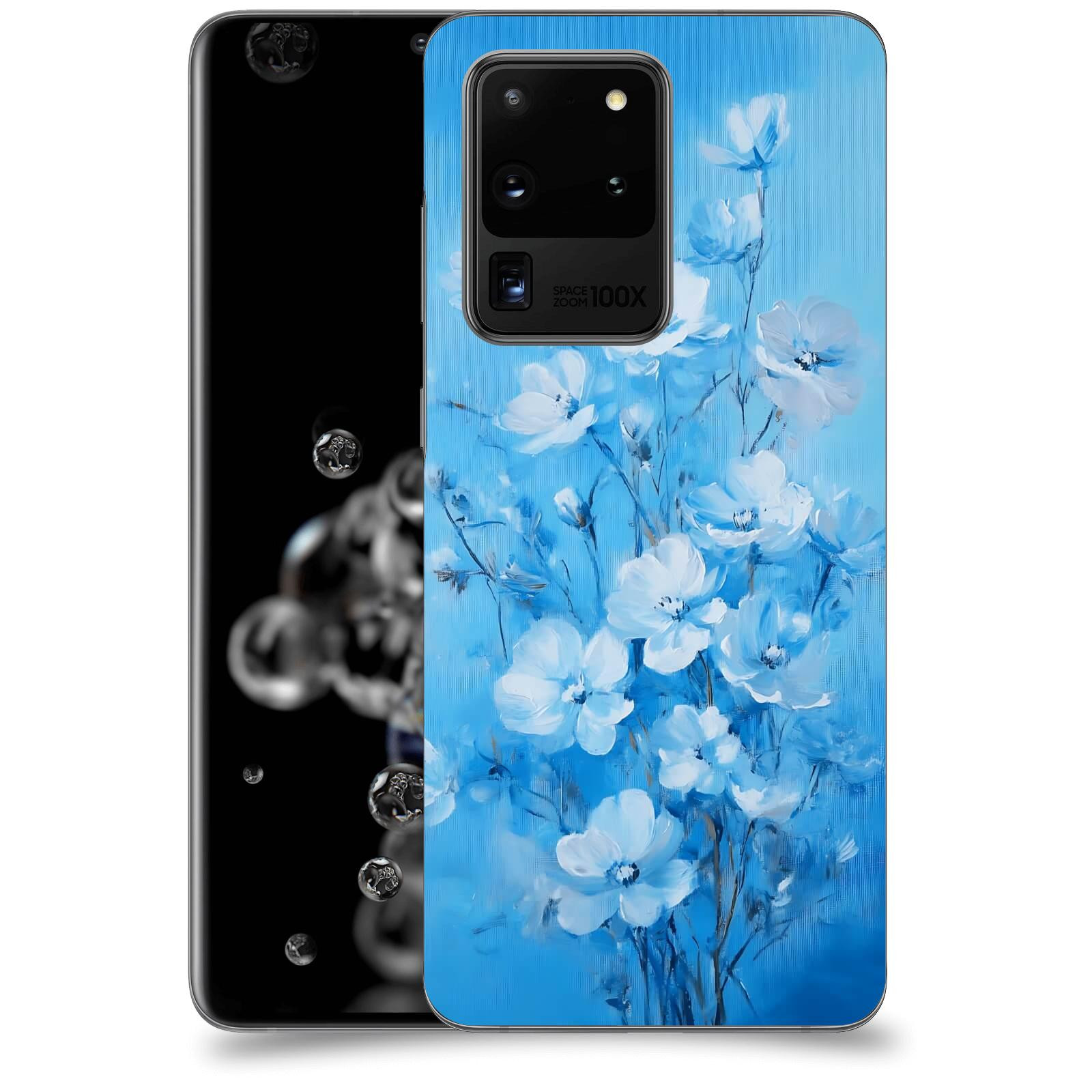 ACOVER Kryt na mobil Samsung Galaxy S20 Ultra 5G G988F - Modrá ilustrace