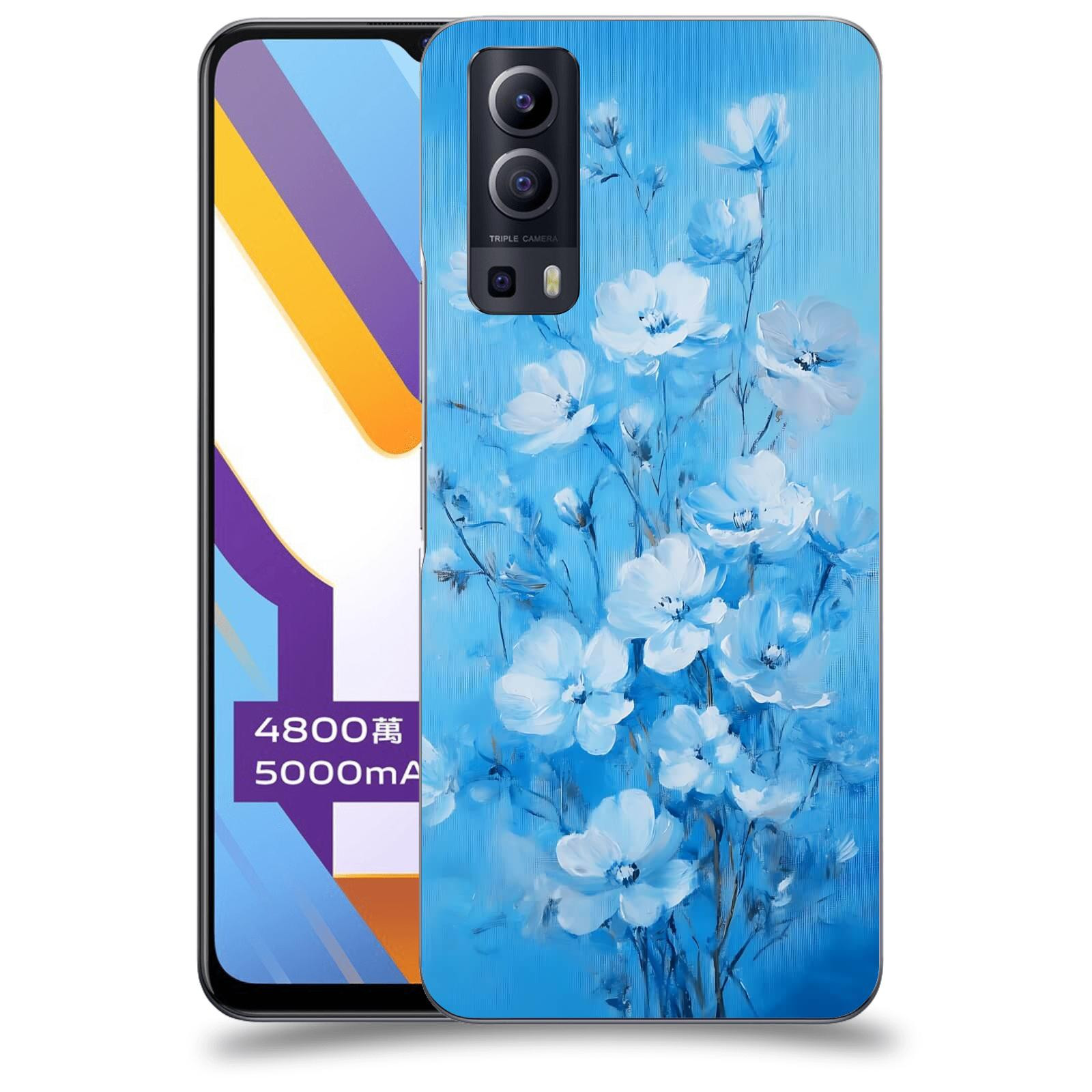 ACOVER Kryt na mobil Vivo Y52 5G - Modrá ilustrace