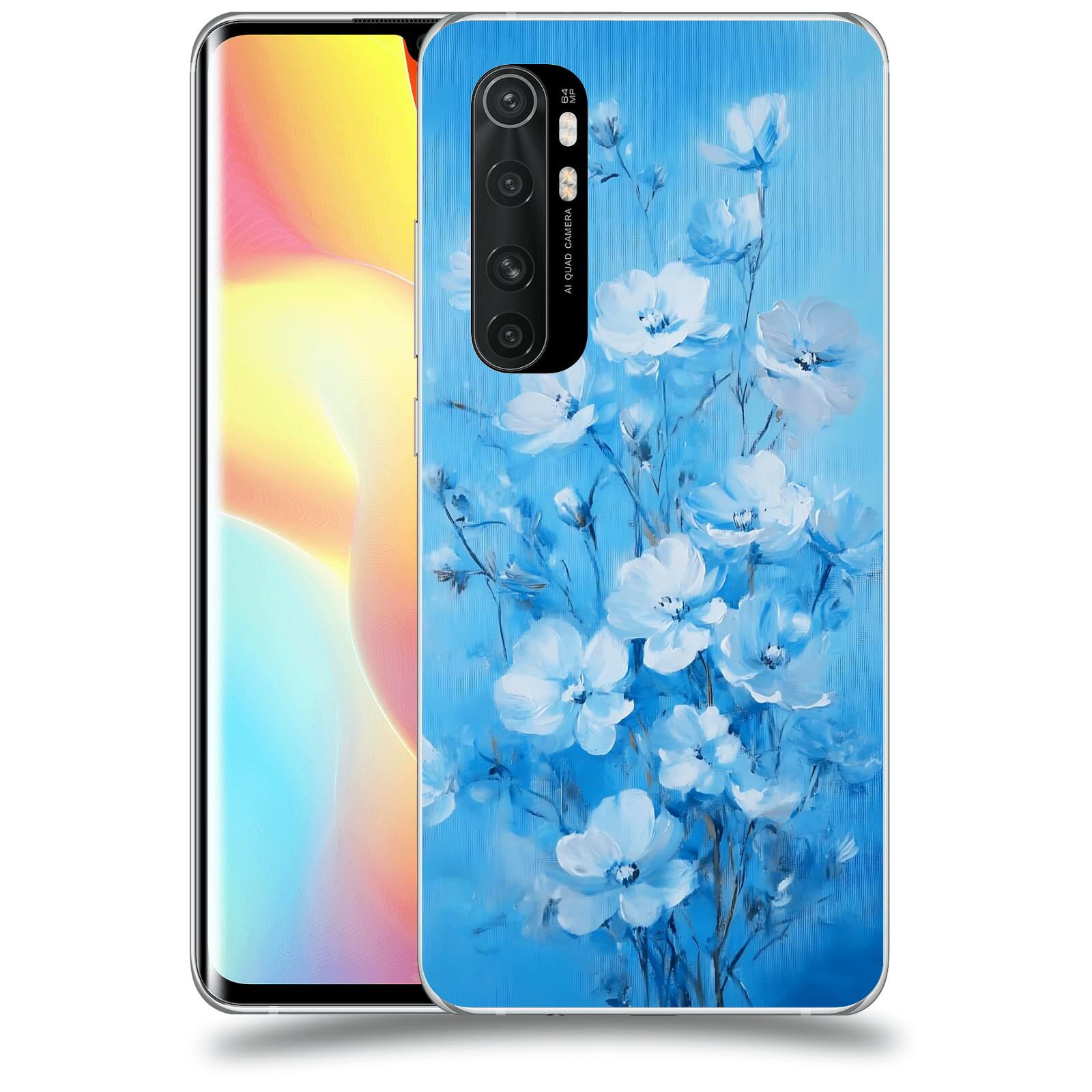 ACOVER Kryt na mobil Xiaomi Mi Note 10 Lite - Modrá ilustrace