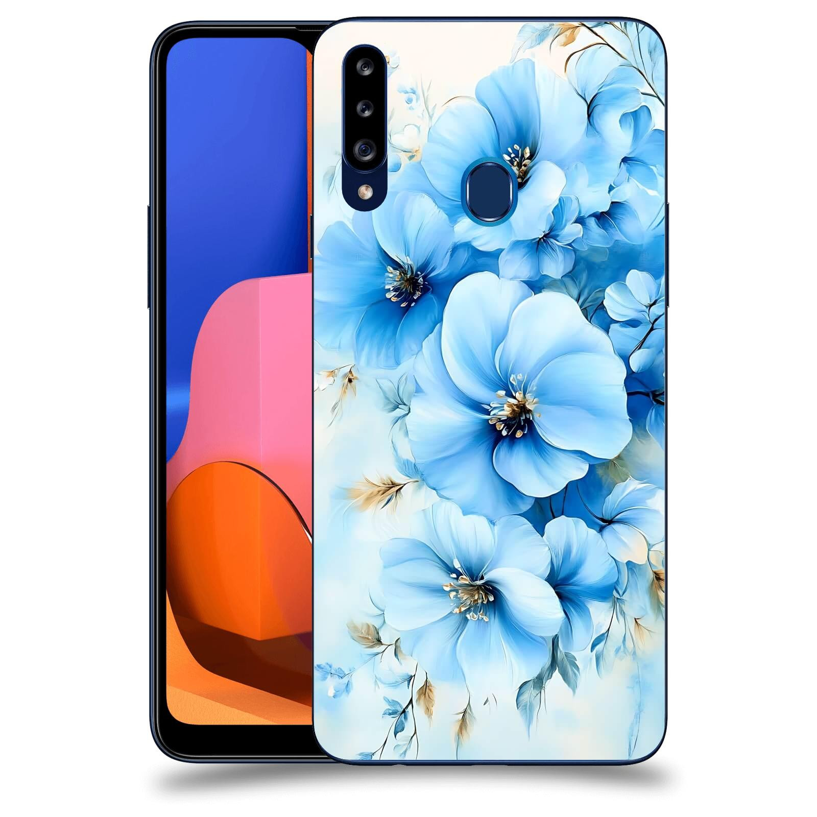 ACOVER Kryt na mobil Samsung Galaxy A20s - Nebeská harmonie