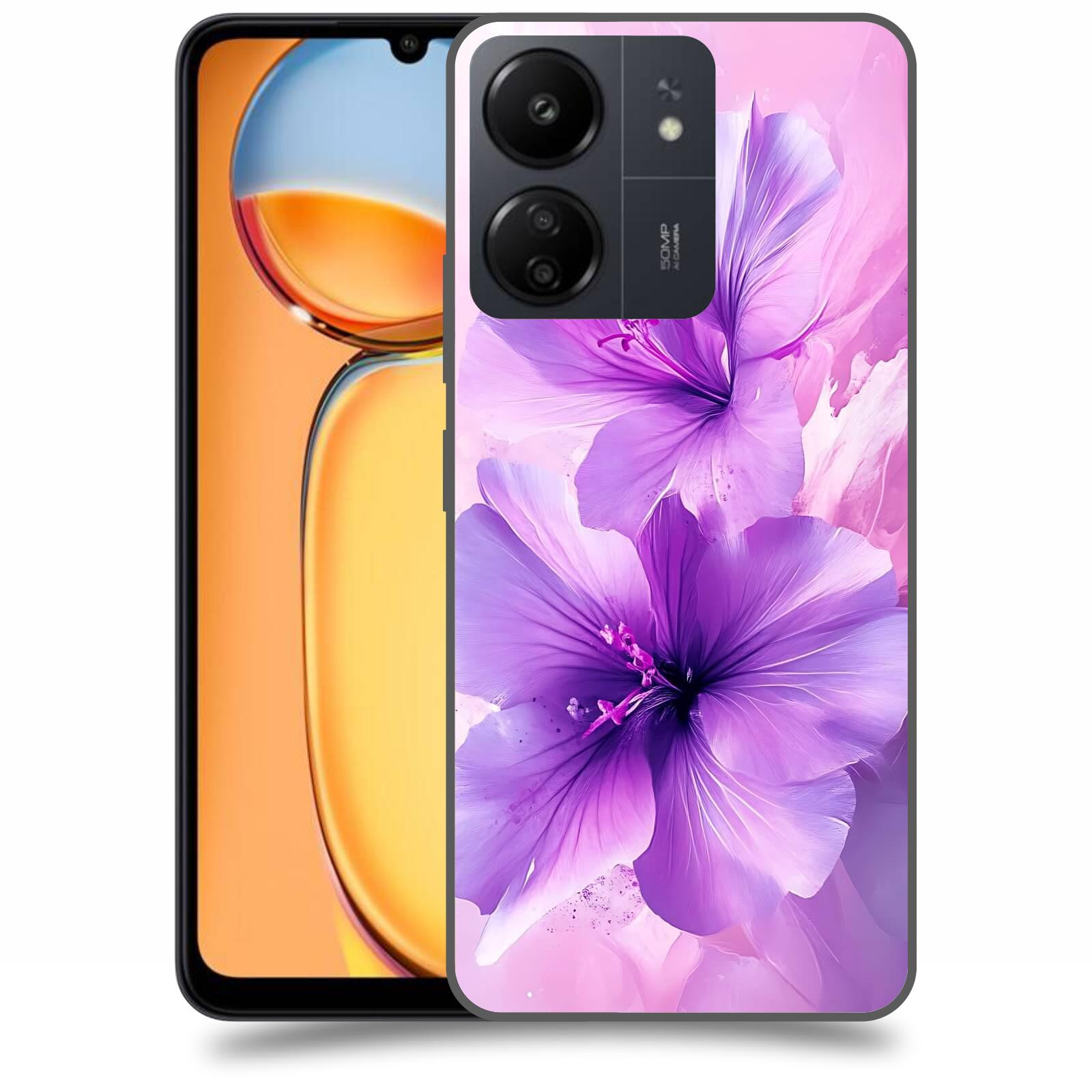 ACOVER Kryt na mobil Xiaomi Redmi 13C 4G  Něžná elegance