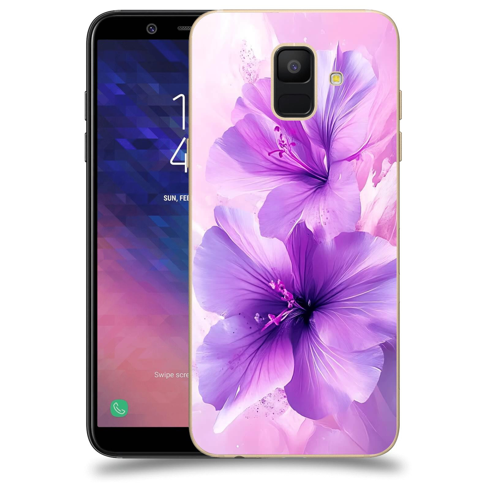 ACOVER Kryt na mobil Samsung Galaxy A6 A600F - Něžná elegance