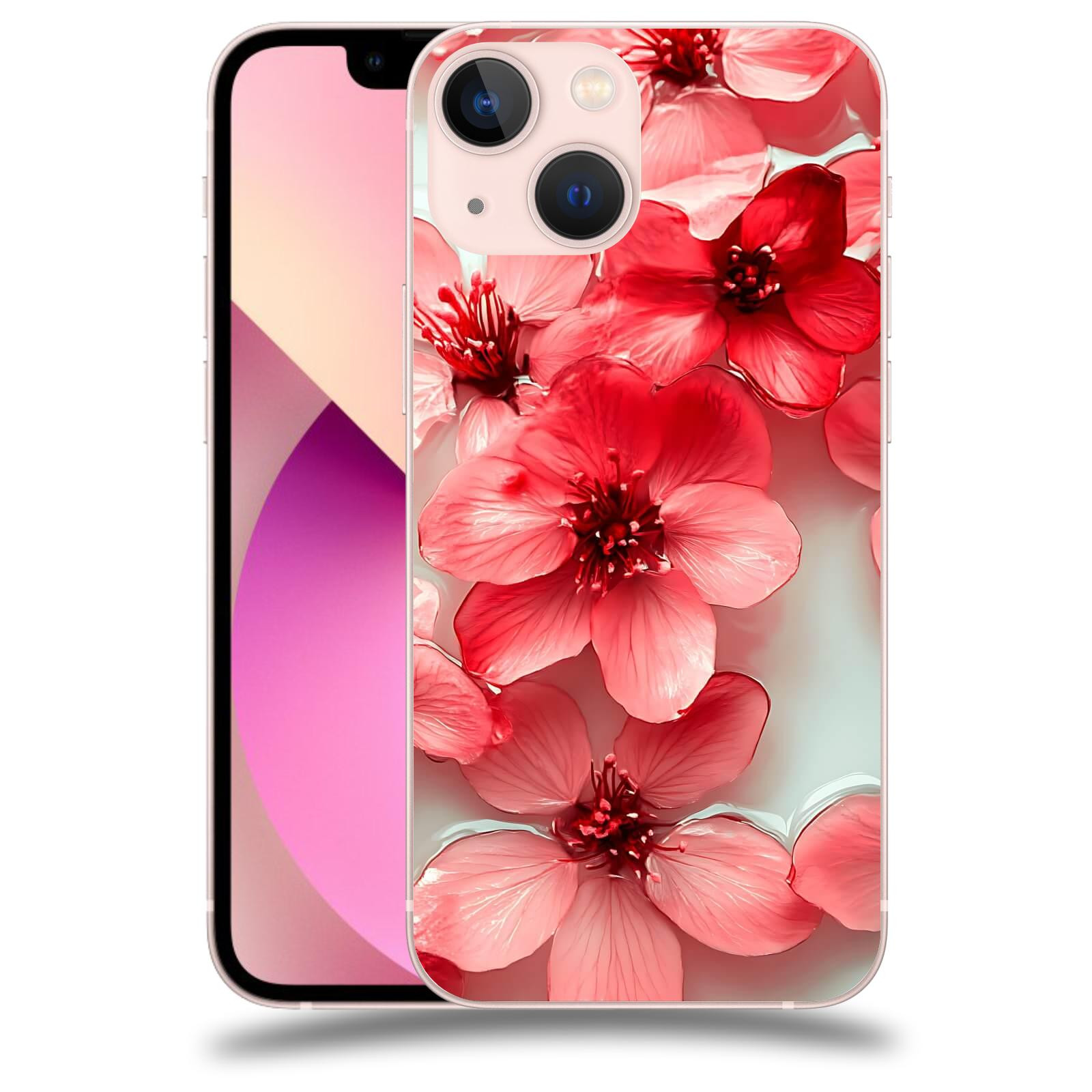 ACOVER Kryt na mobil Apple iPhone 13 mini - Něžná svěžest