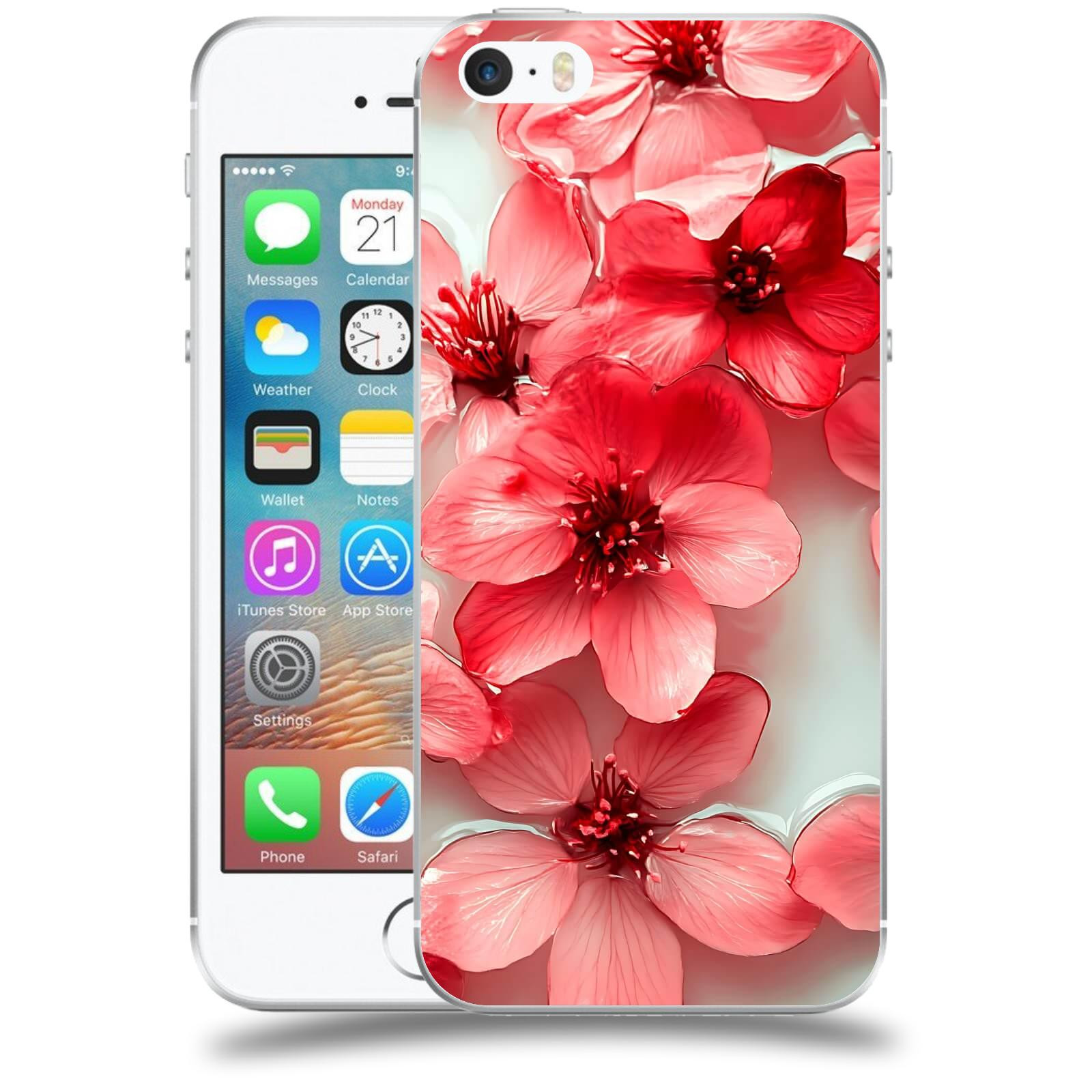 ACOVER Kryt na mobil Apple iPhone 5/5S/SE - Něžná svěžest