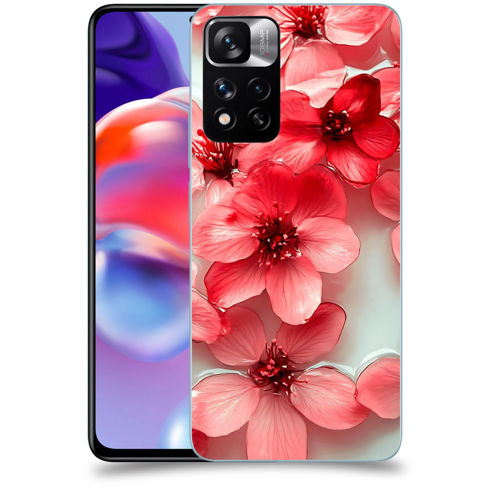 ACOVER Kryt na mobil Xiaomi Redmi Note 11 Pro+ 5G - Něžná svěžest