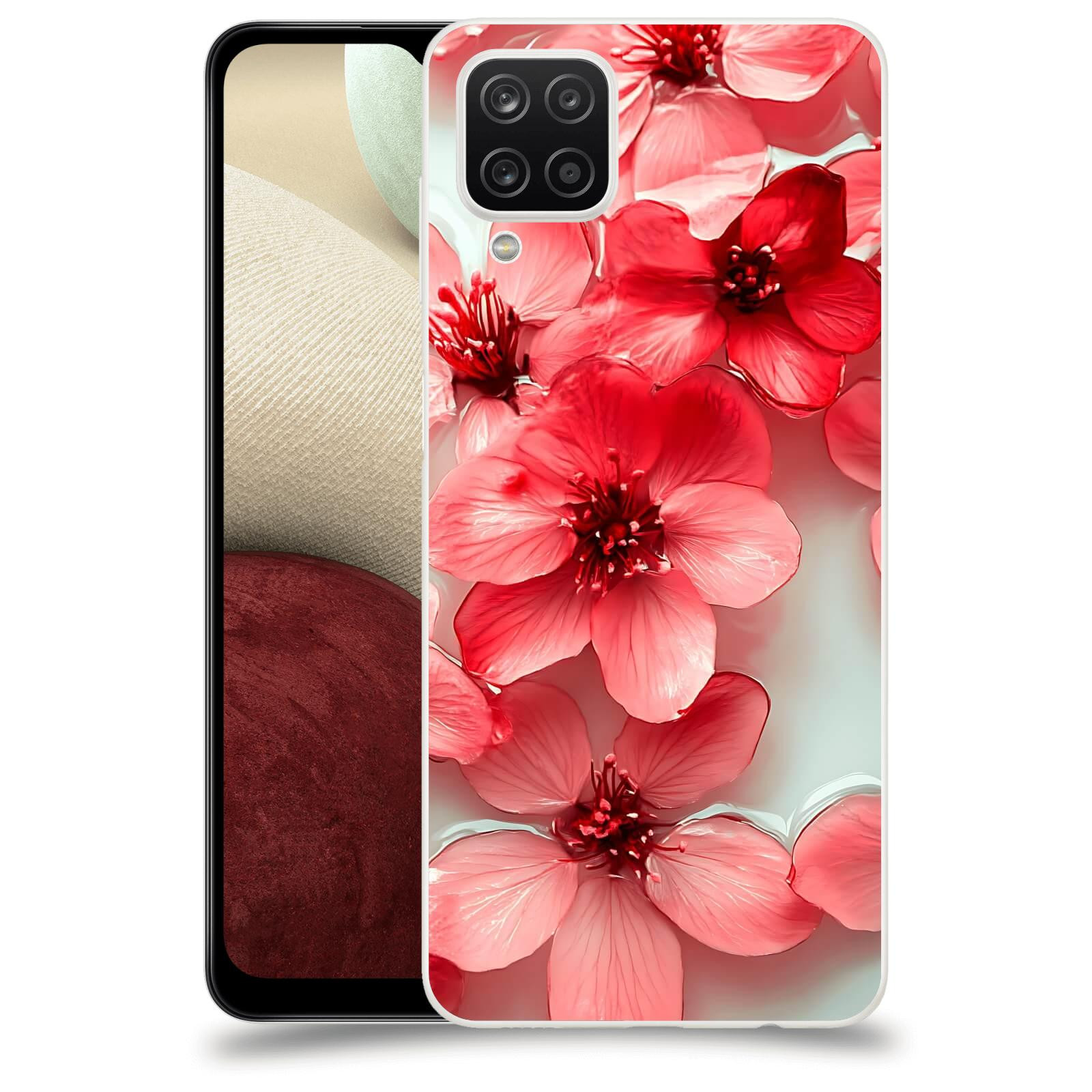 ACOVER Kryt na mobil Samsung Galaxy A12 A125F - Něžná svěžest